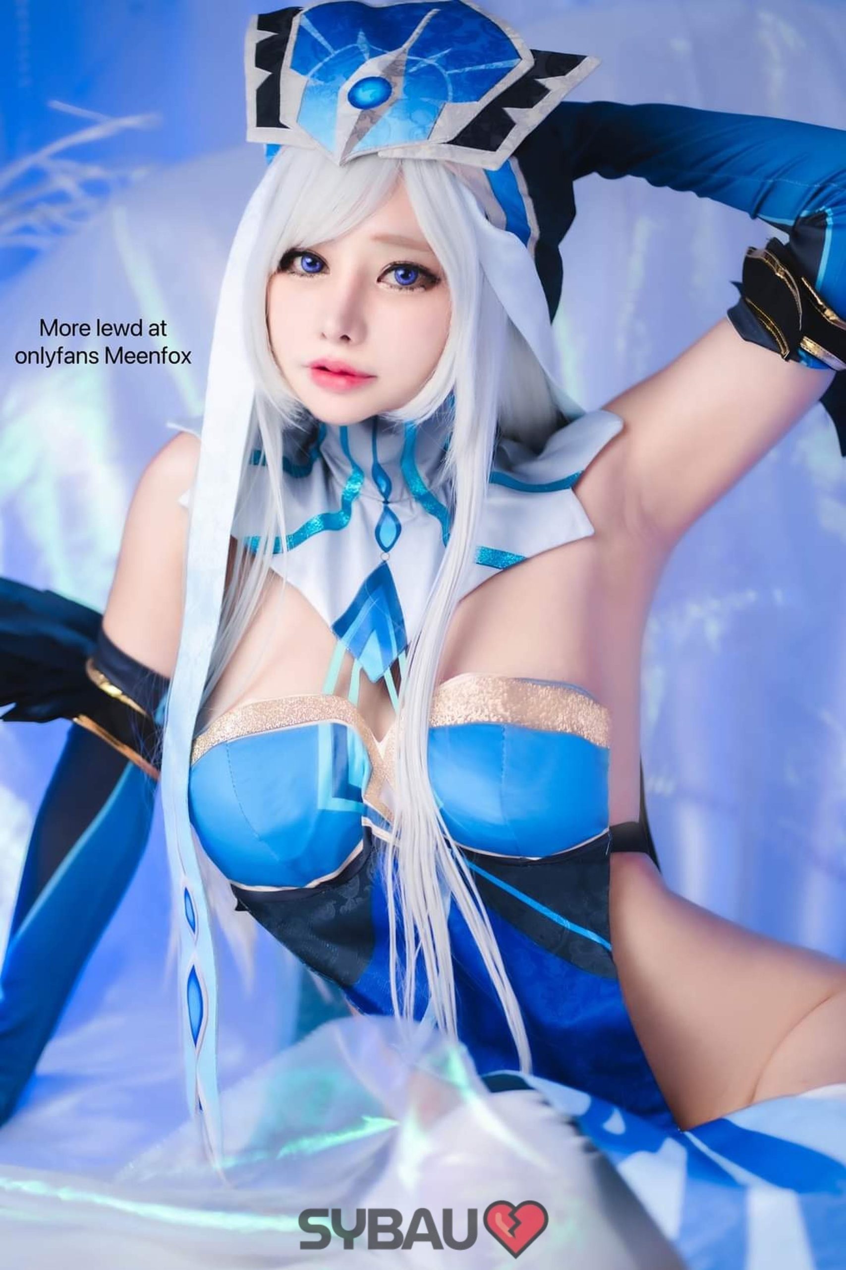 Meenfox cosplay Mirror Maiden Genshin Impact 10 scaled