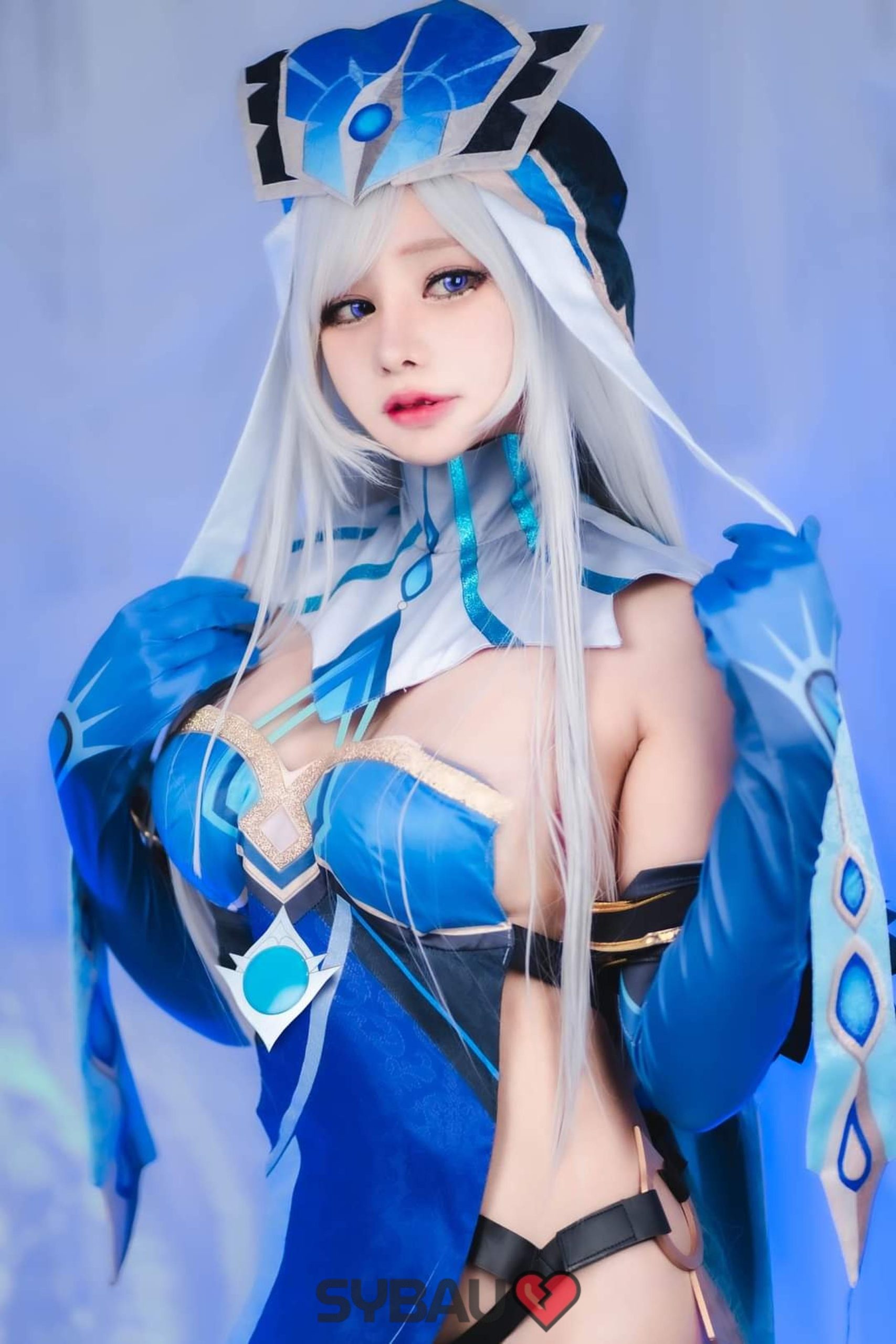 Meenfox cosplay Mirror Maiden Genshin Impact 6 scaled