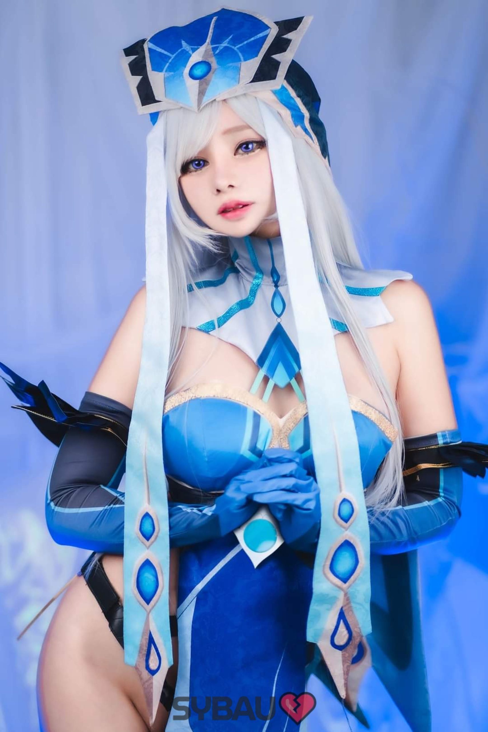 Meenfox cosplay Mirror Maiden Genshin Impact 7 scaled