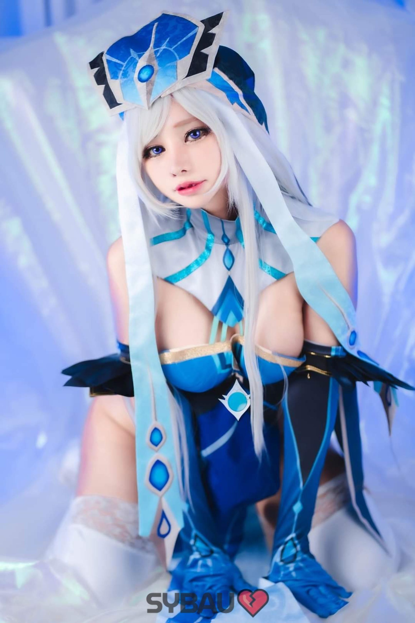 Meenfox cosplay Mirror Maiden Genshin Impact 9 scaled