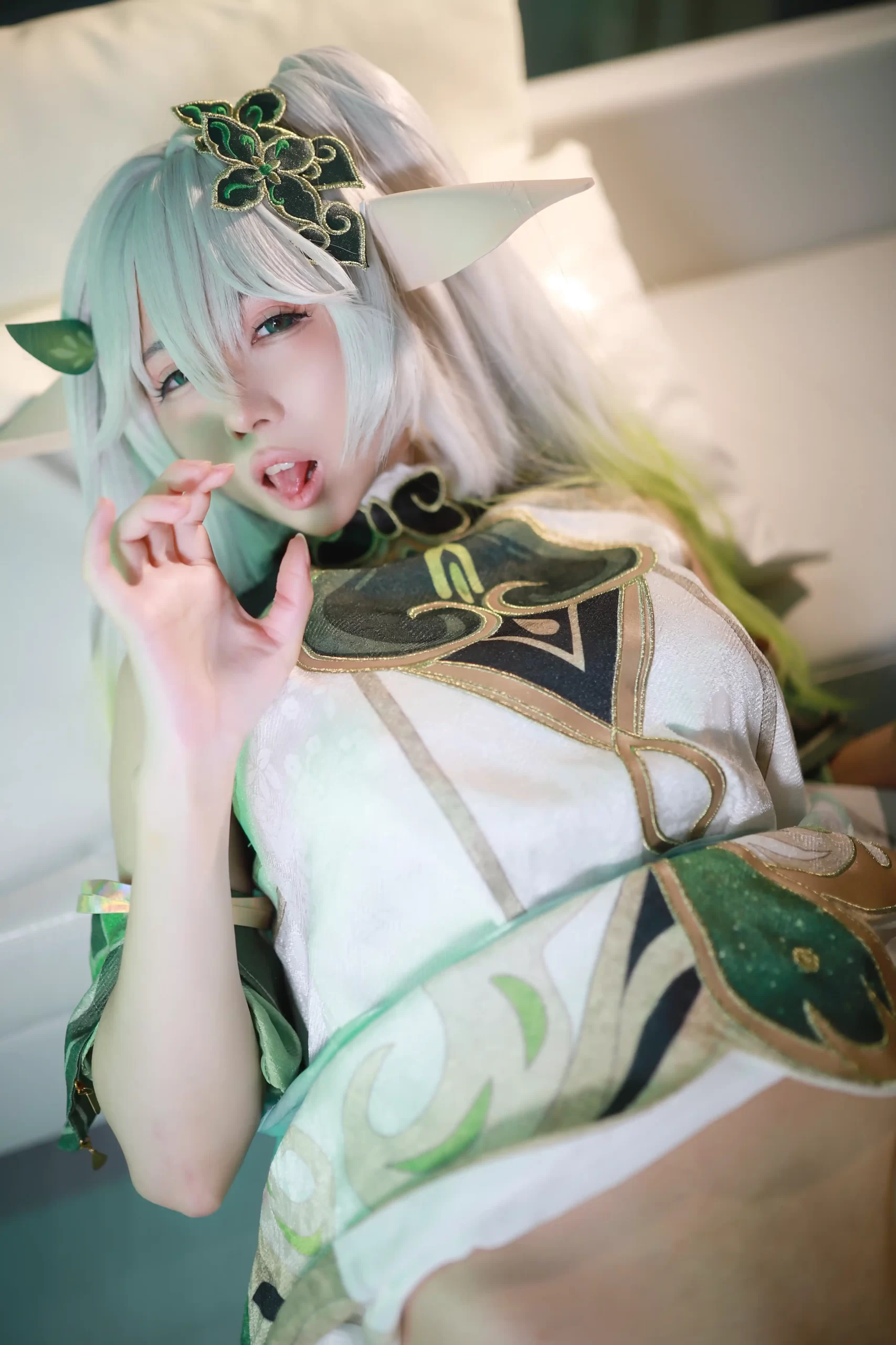 上杉绘梨落 Uesugi hui Nashi Ochi cosplay Nahida Genshin Impact 33 scaled