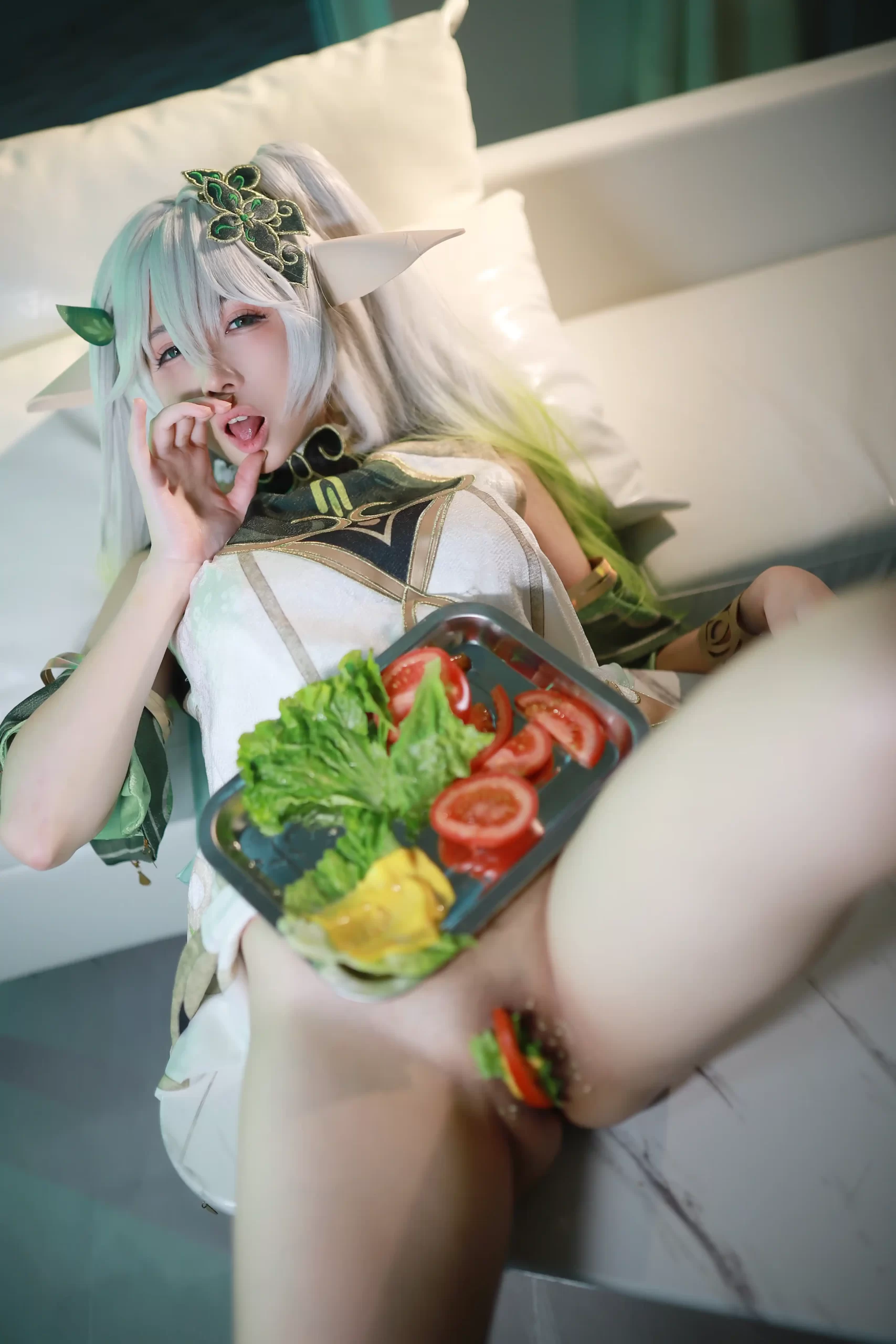 上杉绘梨落 Uesugi hui Nashi Ochi cosplay Nahida Genshin Impact 44 scaled