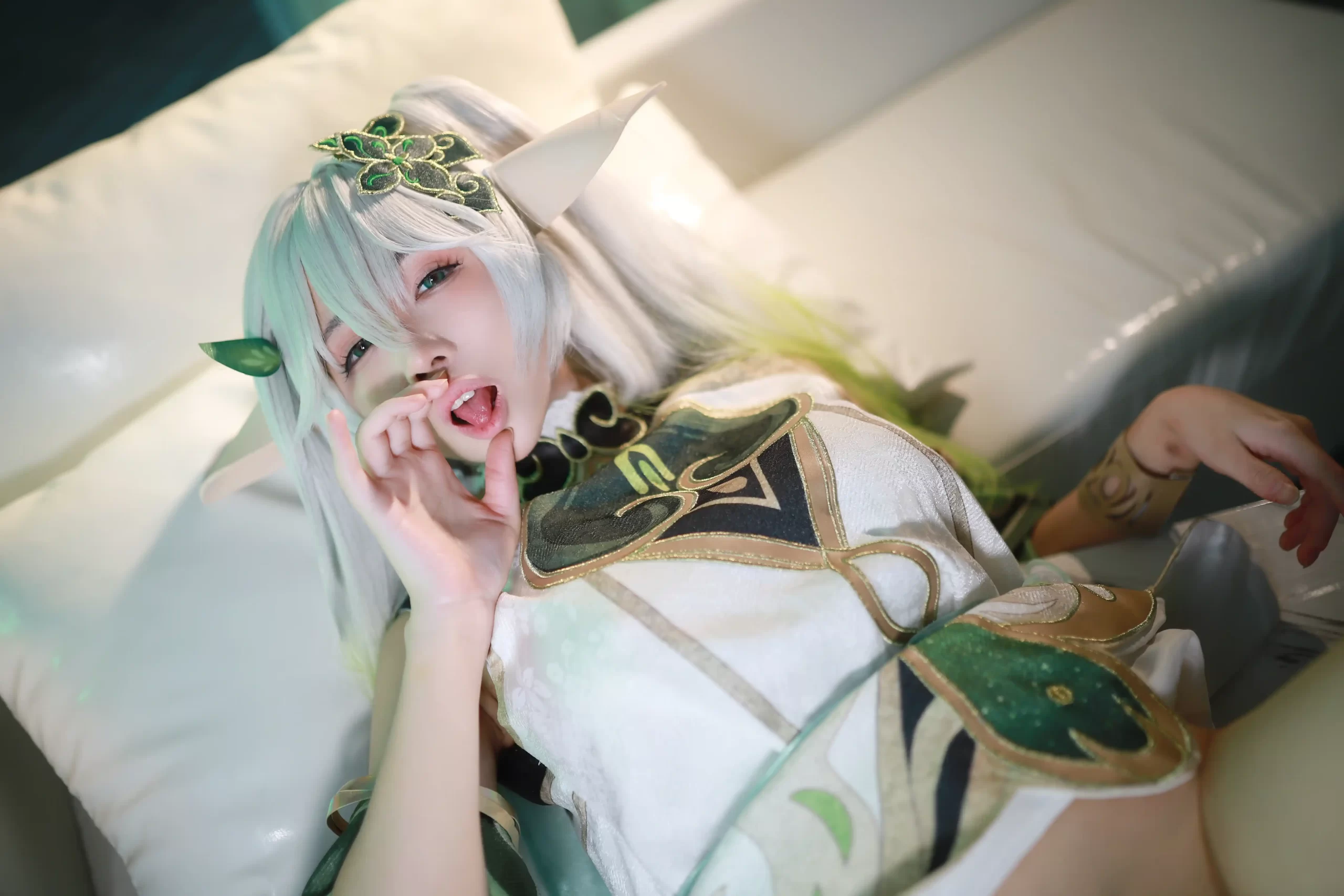 上杉绘梨落 Uesugi hui Nashi Ochi cosplay Nahida Genshin Impact 45 scaled