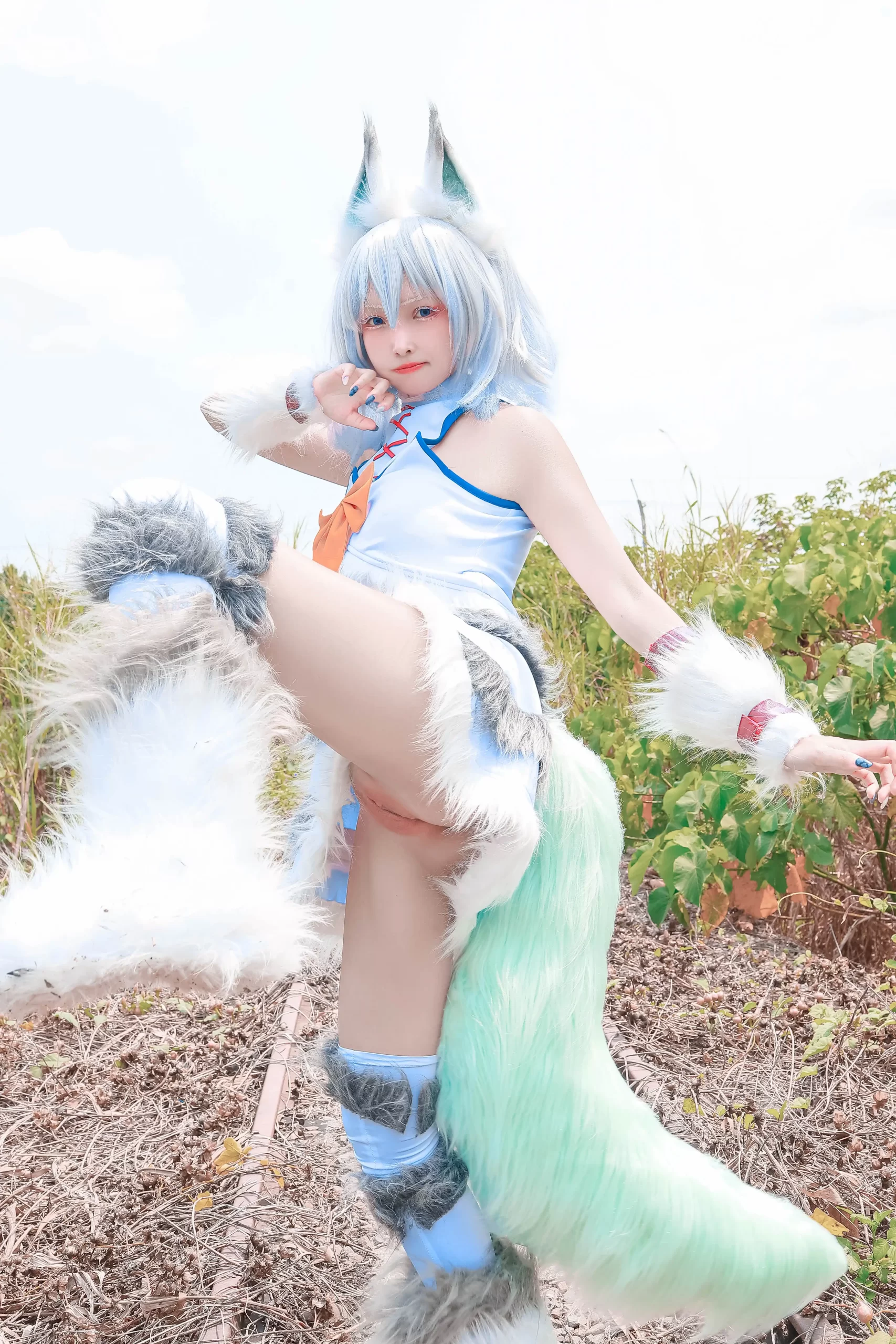 慕慕Momo cosplay Setsuna Redo of Healer 28 scaled