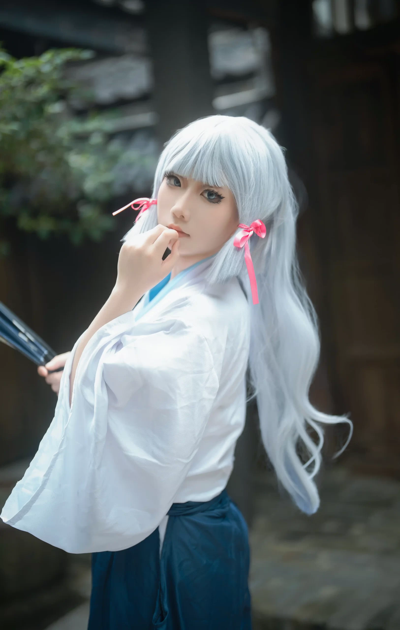 摄影师翎梵 Sheying Shi Ling Fan cosplay Ayaka Kamisato Kendo Genshin Impact 6 scaled