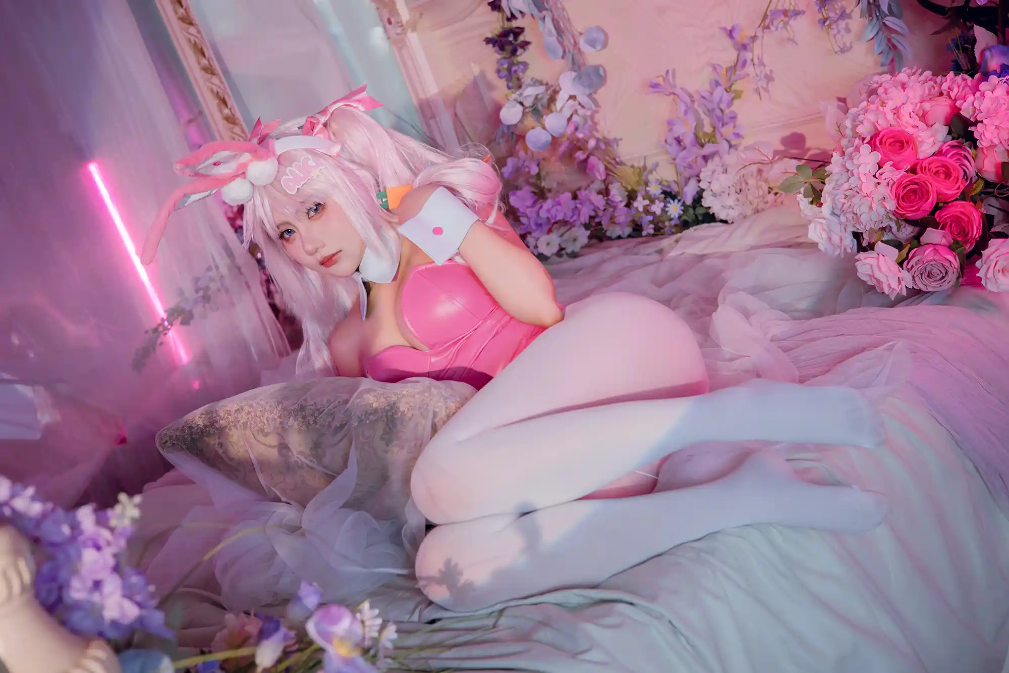 是一只熊仔吗 Shi yi zhixiong zi ma cosplay Alice NIKKE 17