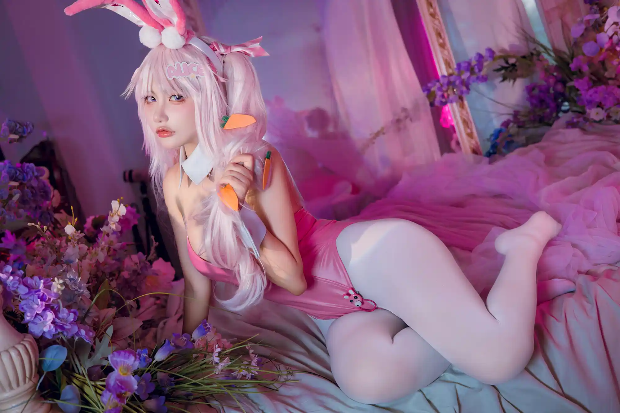 是一只熊仔吗 Shi yi zhixiong zi ma cosplay Alice NIKKE 9