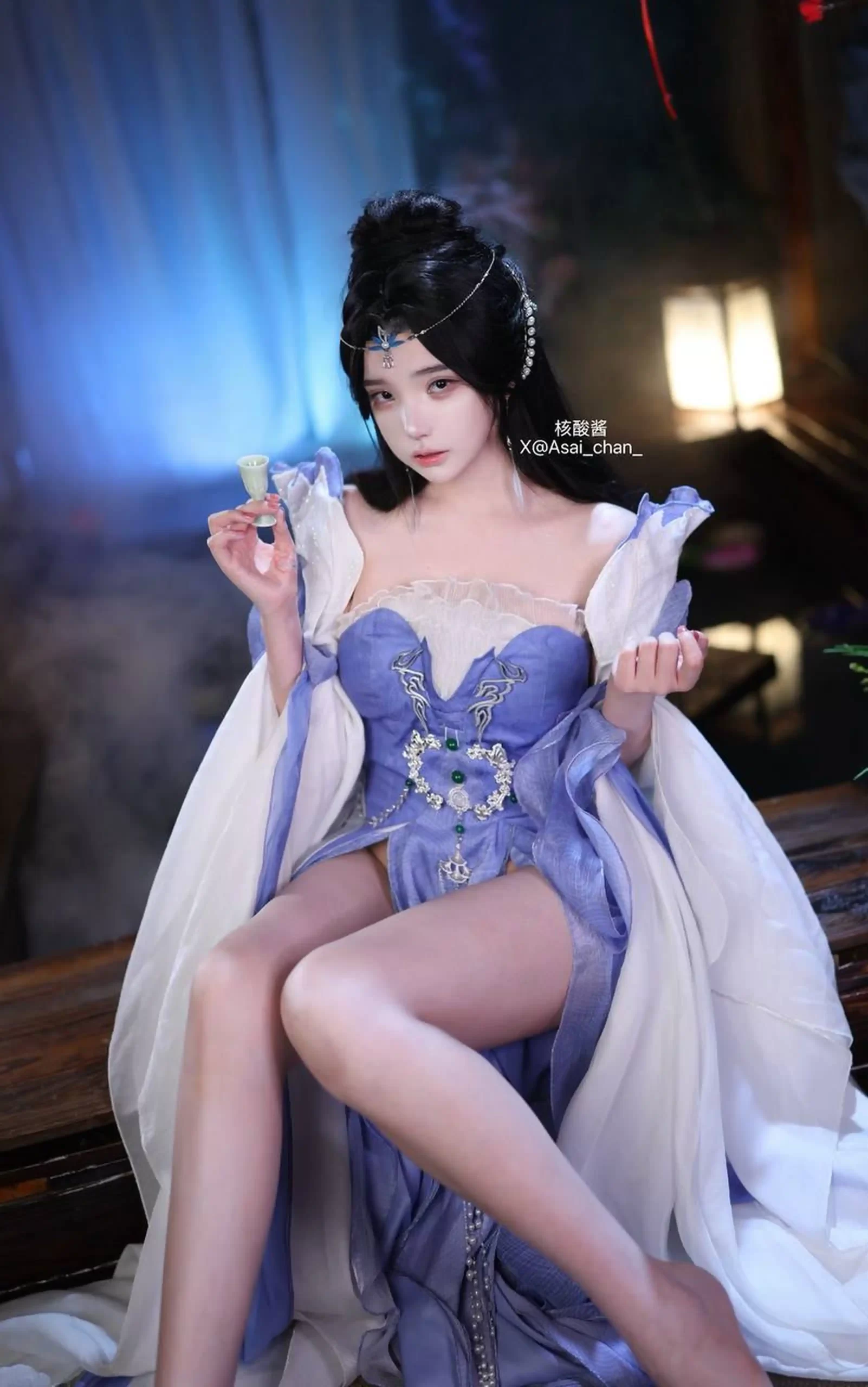 核酸酱 Asai chan cosplay Li Muwan Xian Ni 4 scaled