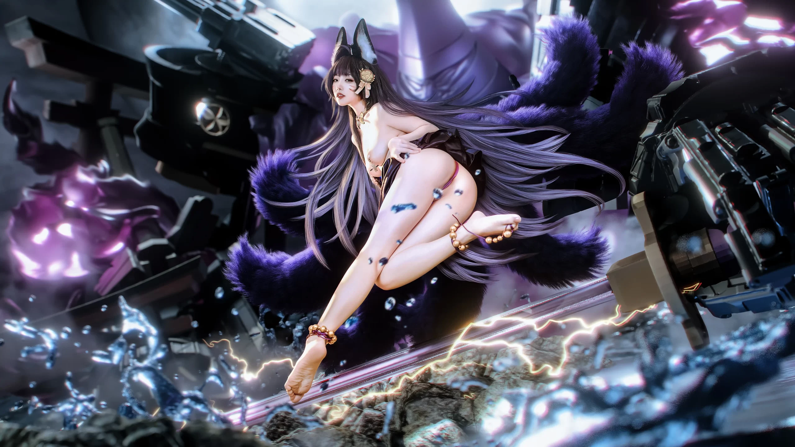 桃良阿宅 taoliangazhai cosplay Musashi Azur Lane 44 scaled