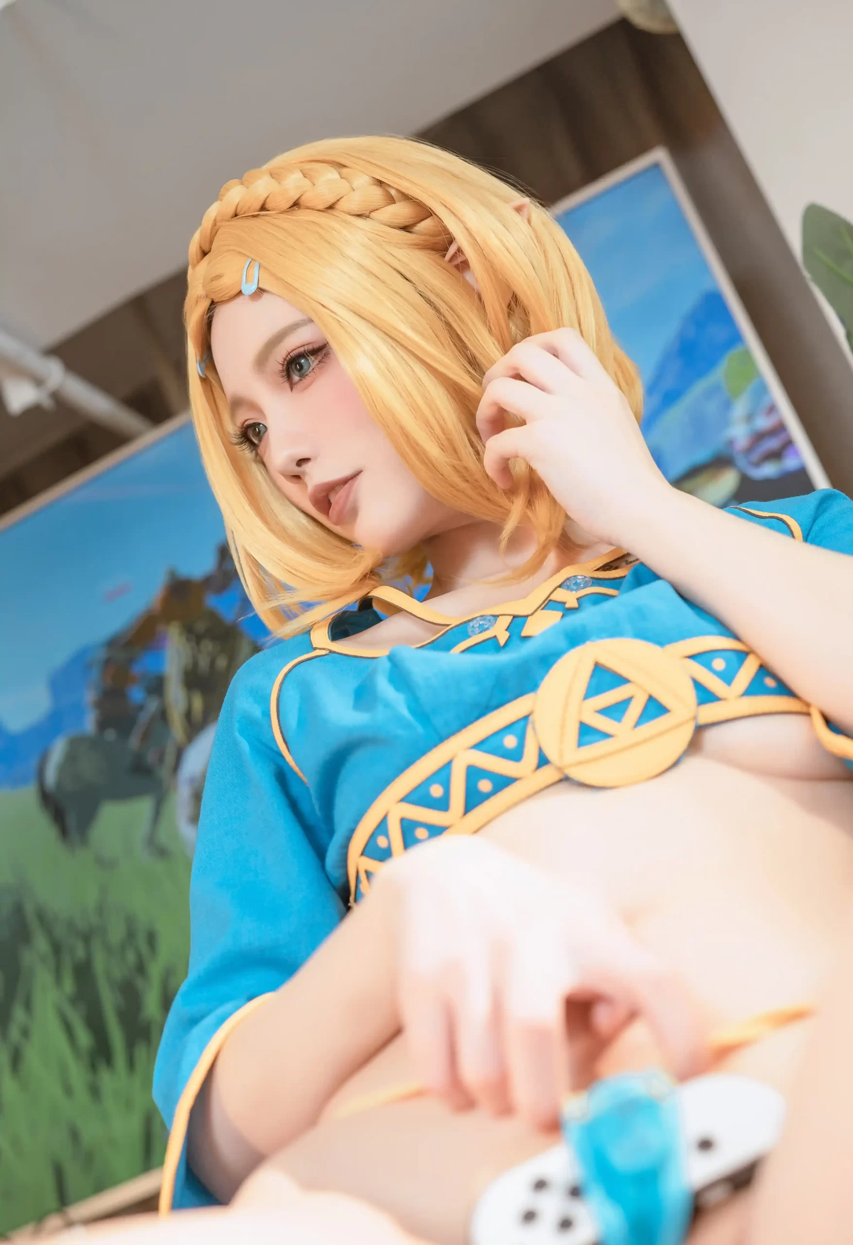桃良阿宅 taoliangazhai cosplay Princess Zelda The Legend of Zelda 35 scaled