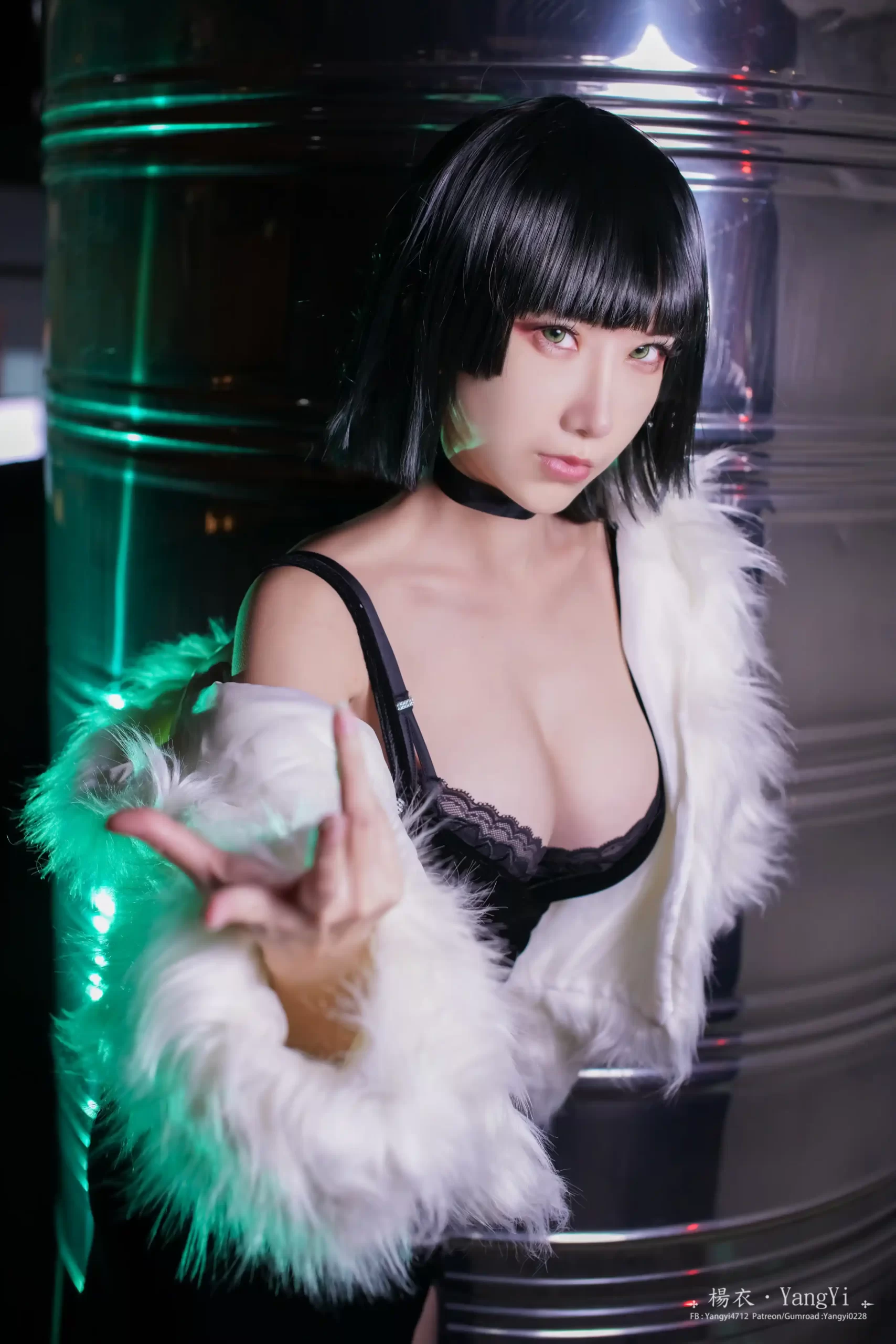 楊衣Yangyi cosplay Fubuki One Punch Man 6 scaled