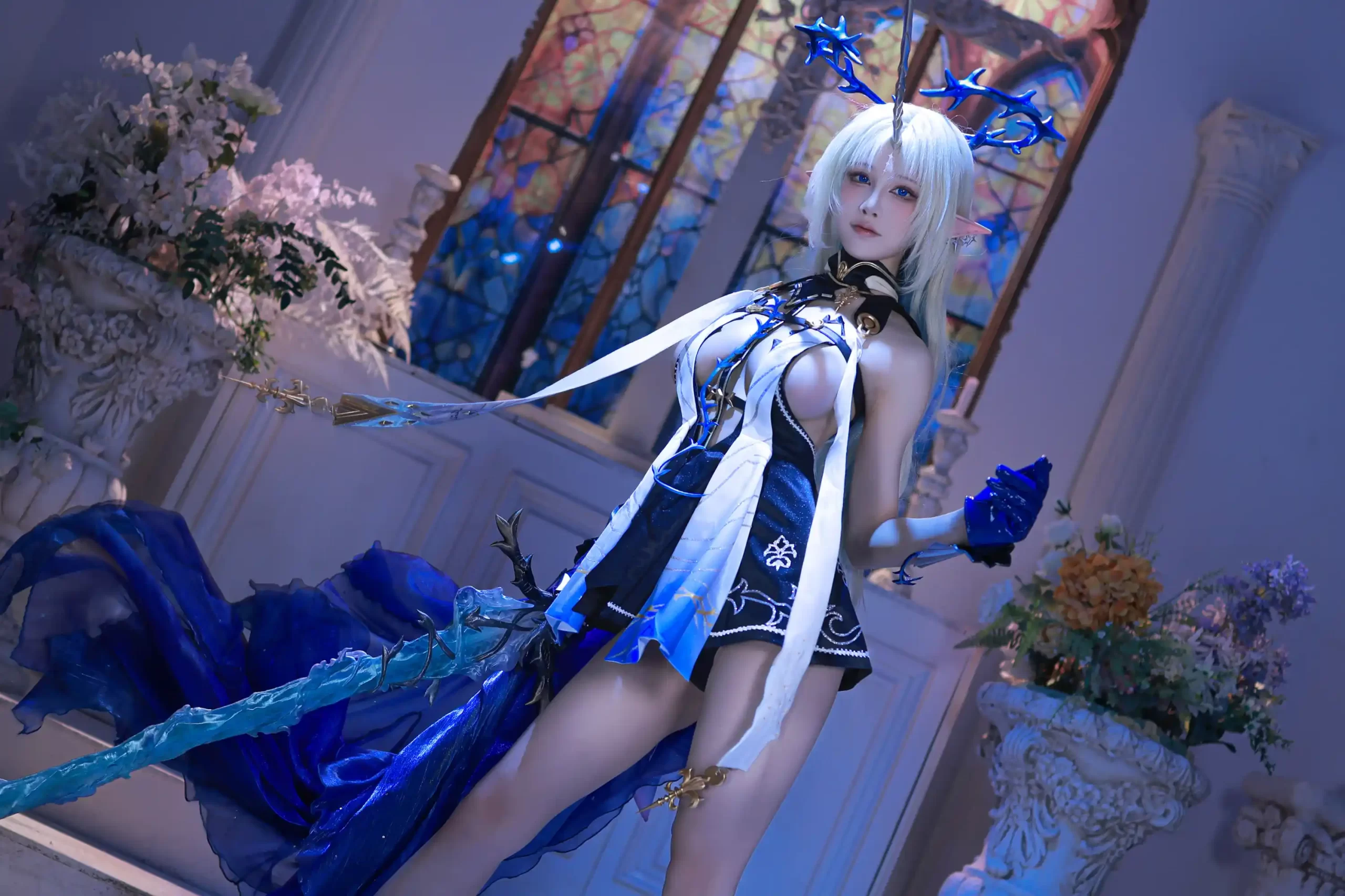 水淼Aqua cosplay Fleurdelys Wuthering Waves 4 scaled