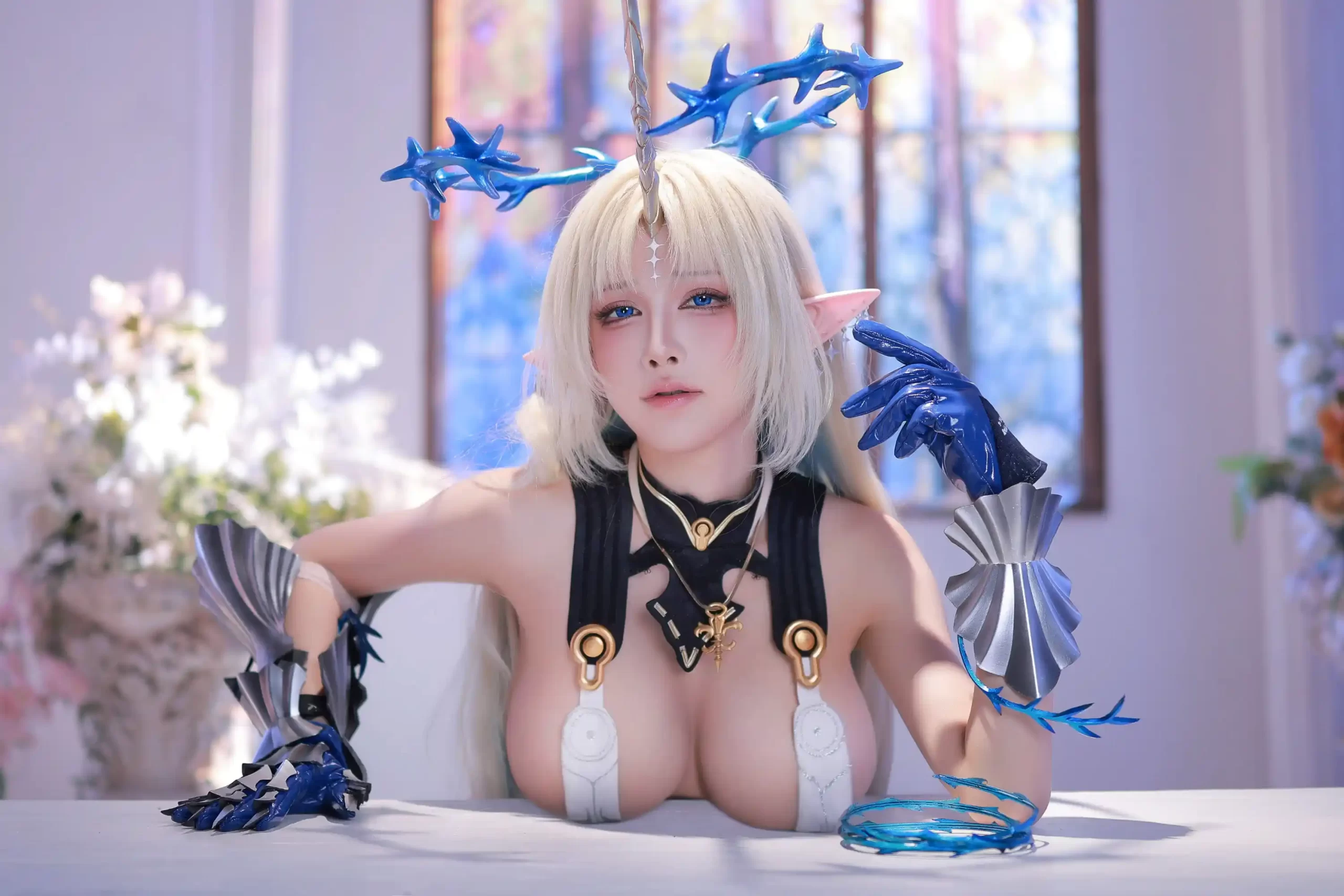 水淼Aqua cosplay Fleurdelys Wuthering Waves 62 scaled