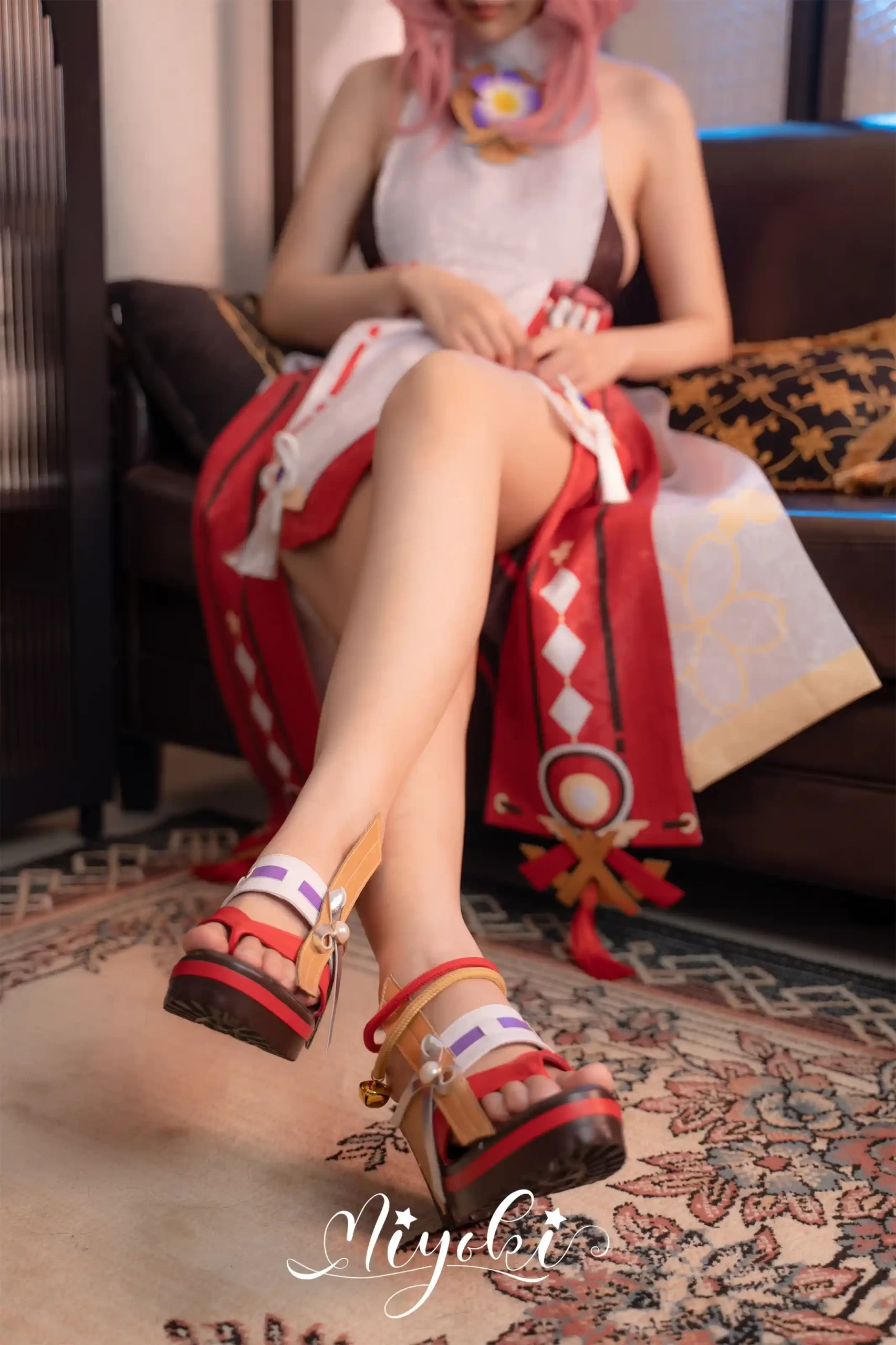 铃木美咲 Misaki Suzuki cosplay Yae Miko Genshin Impact 1 scaled