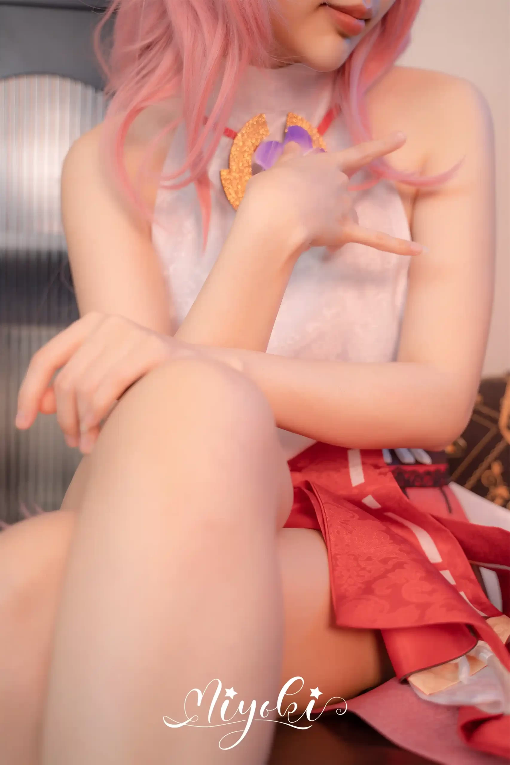 铃木美咲 Misaki Suzuki cosplay Yae Miko Genshin Impact 43 scaled