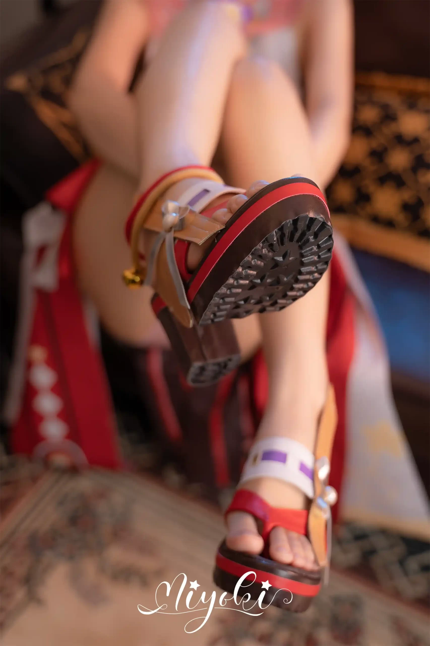 铃木美咲 Misaki Suzuki cosplay Yae Miko Genshin Impact 6 scaled