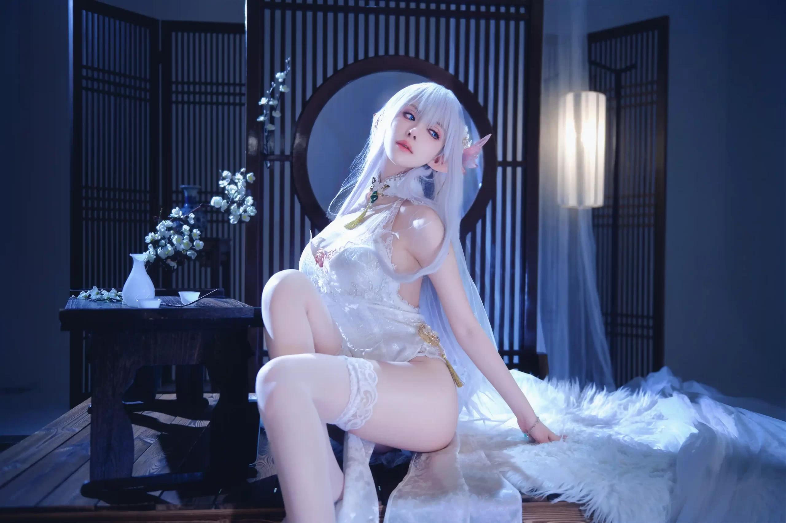 鹿初 Shika hatsu cosplay Albion Azur Lane 14 scaled
