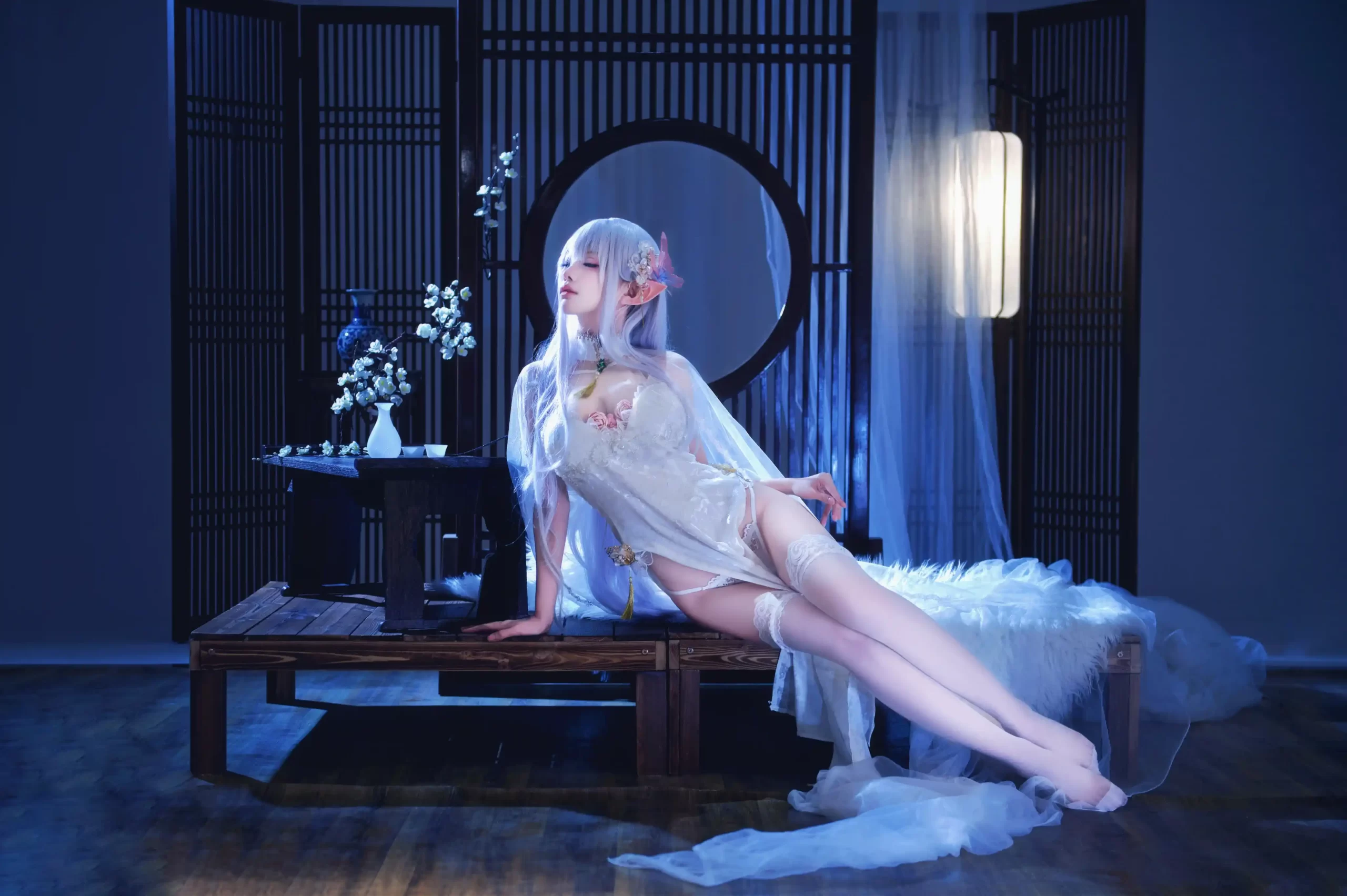 鹿初 Shika hatsu cosplay Albion Azur Lane 2 scaled