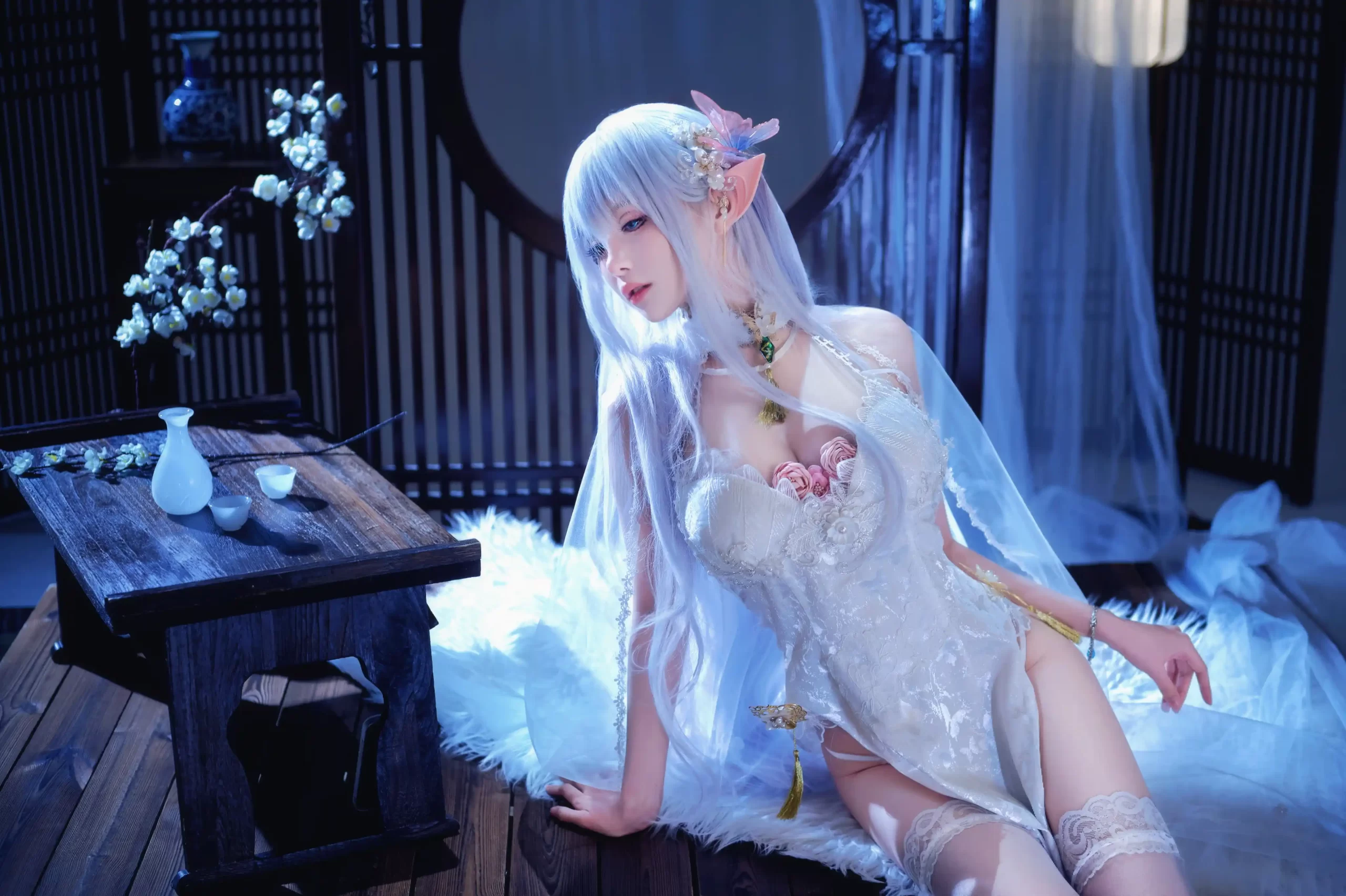 鹿初 Shika hatsu cosplay Albion Azur Lane 4 scaled