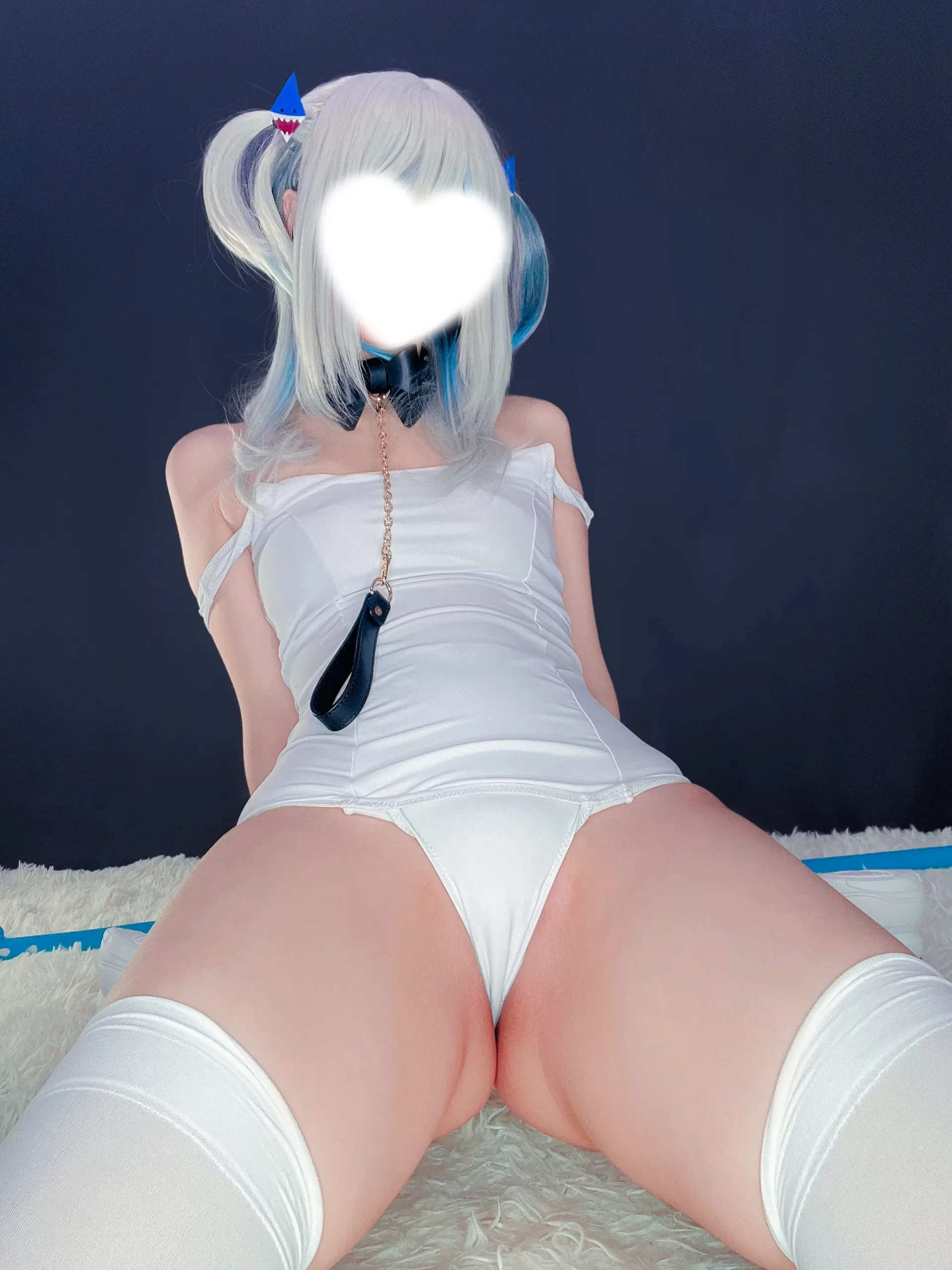 Ayame Base cosplay Gawr Gura Swimsuit Hololive 33 scaled