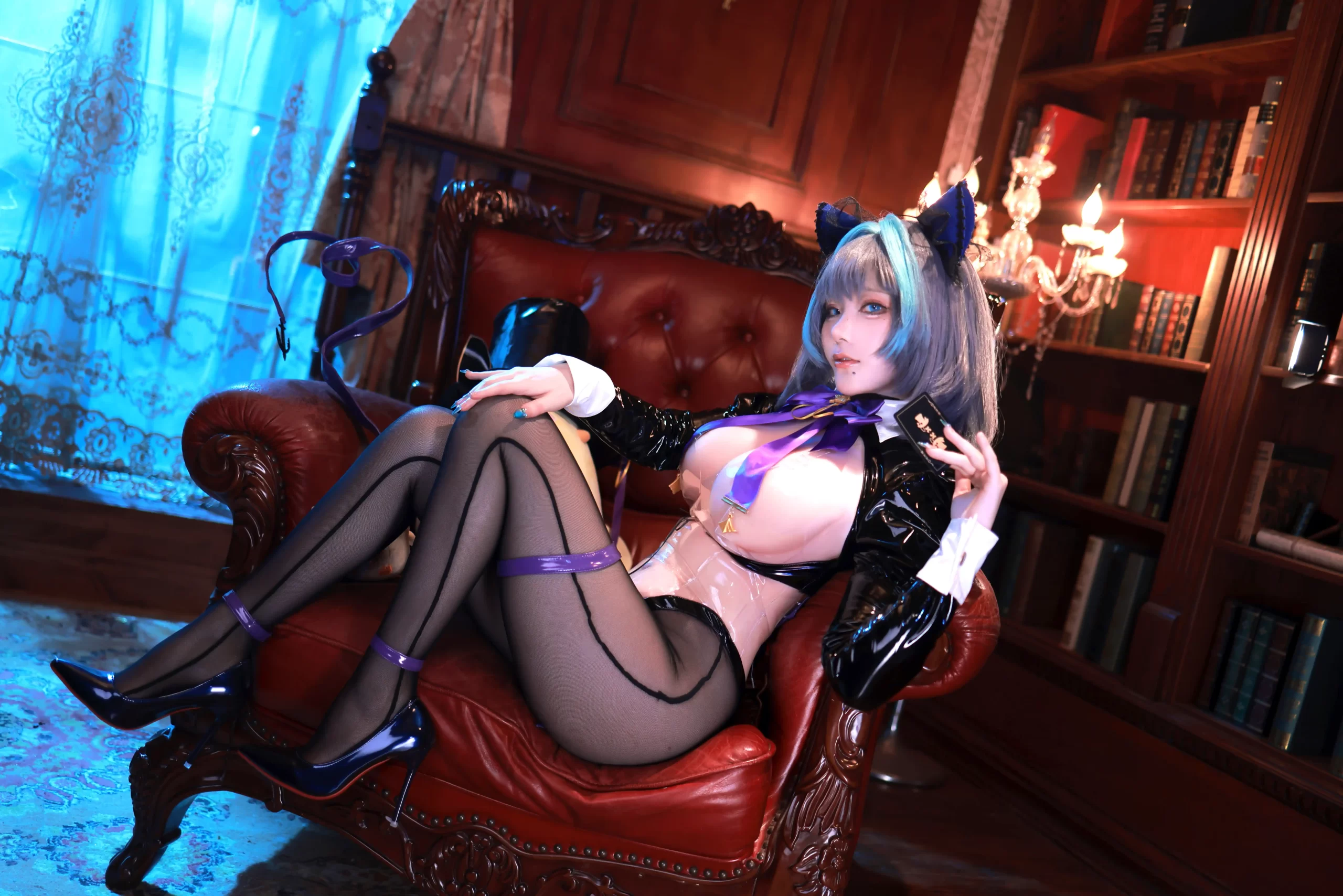 Cheesewii 起司块wii cosplay Cheshire Azur Lane 2 1 scaled