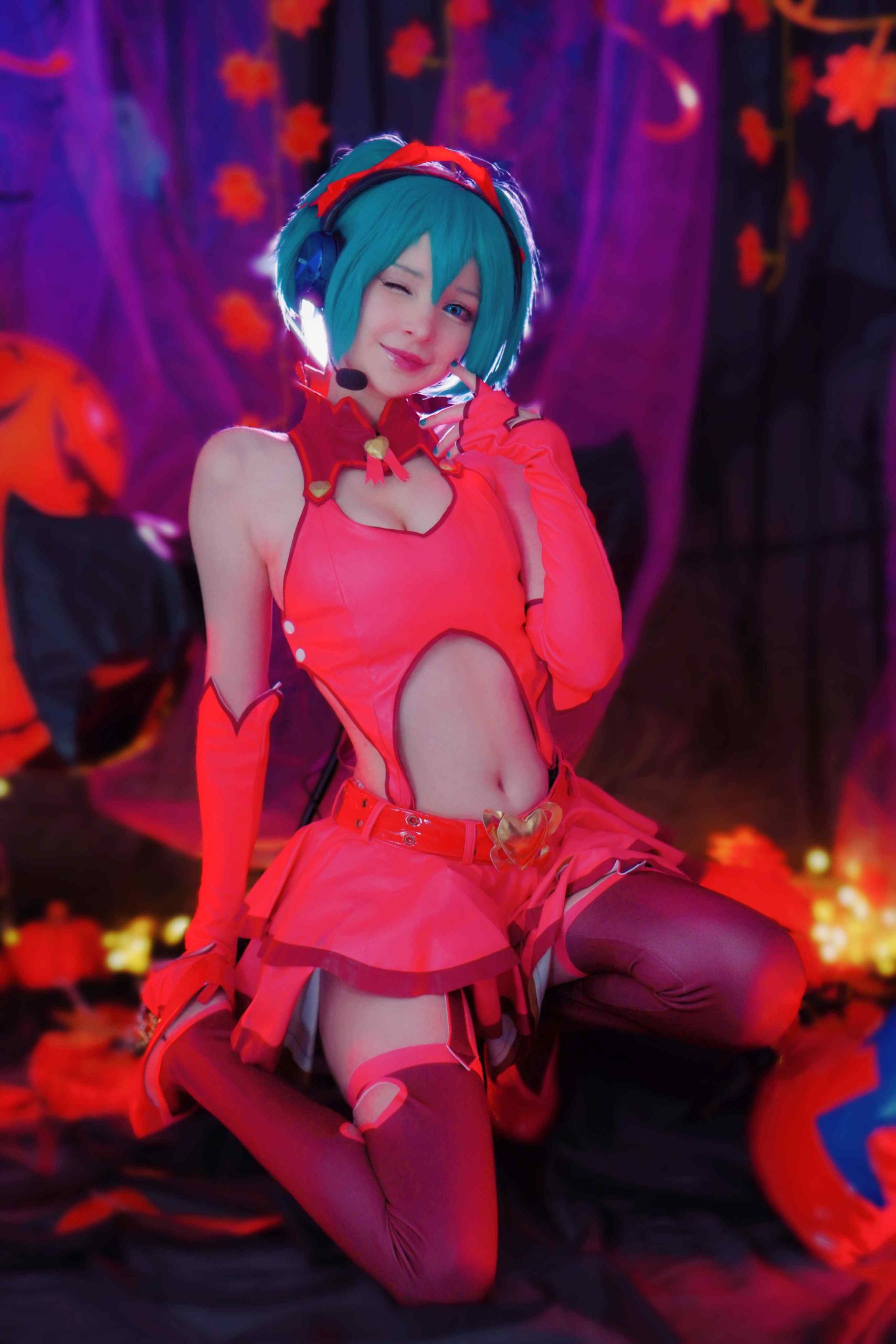 Hidori Rose cosplay Hatsune Miku Vocaloid 10 scaled