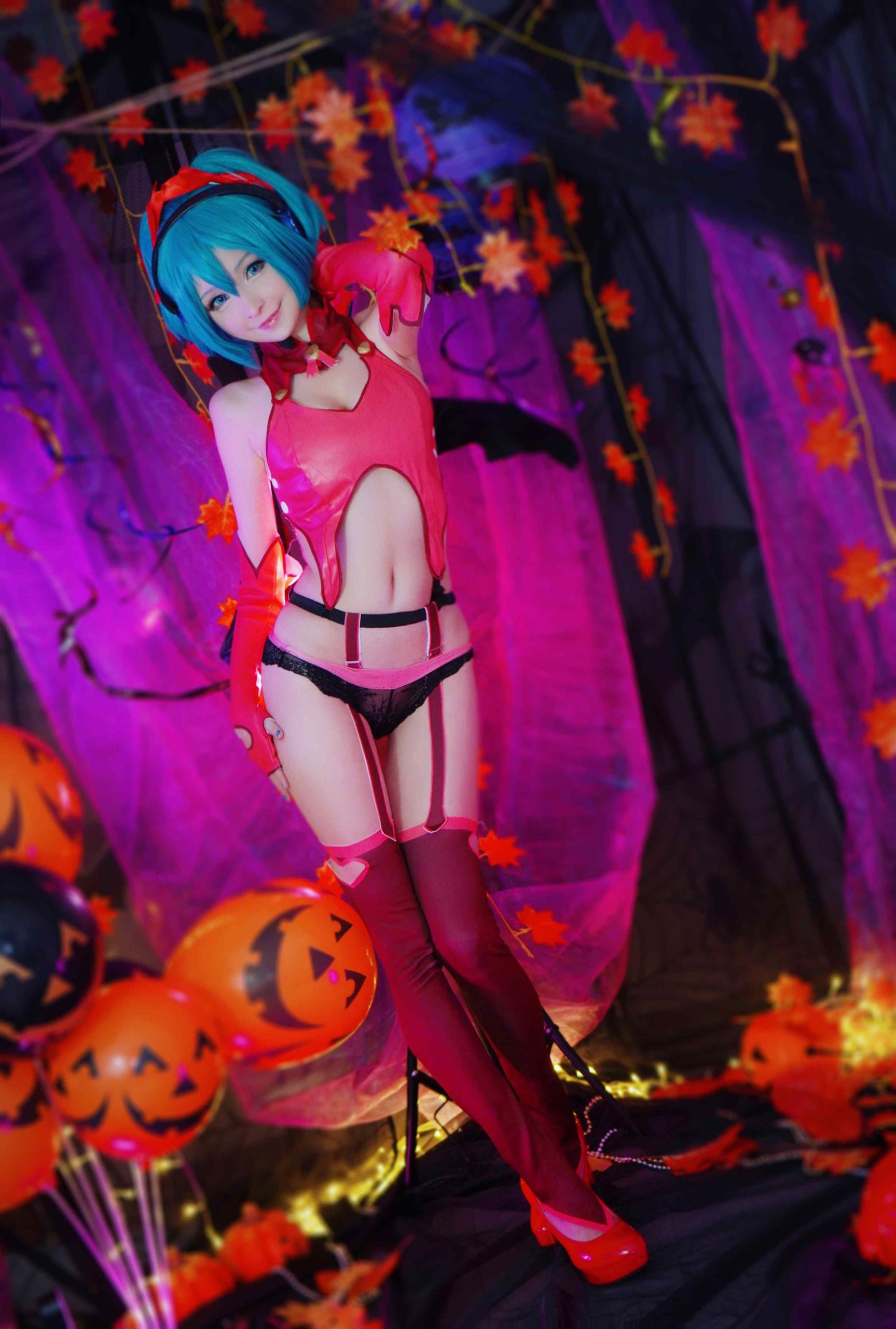 Hidori Rose cosplay Hatsune Miku Vocaloid 19 scaled