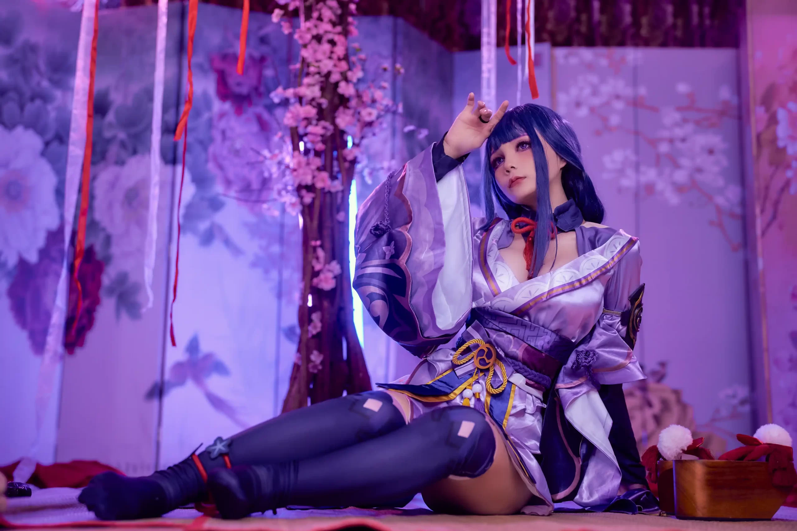 Joyce Joyce Lin2x copslay Raiden Shogun Genshin Impact 7 scaled