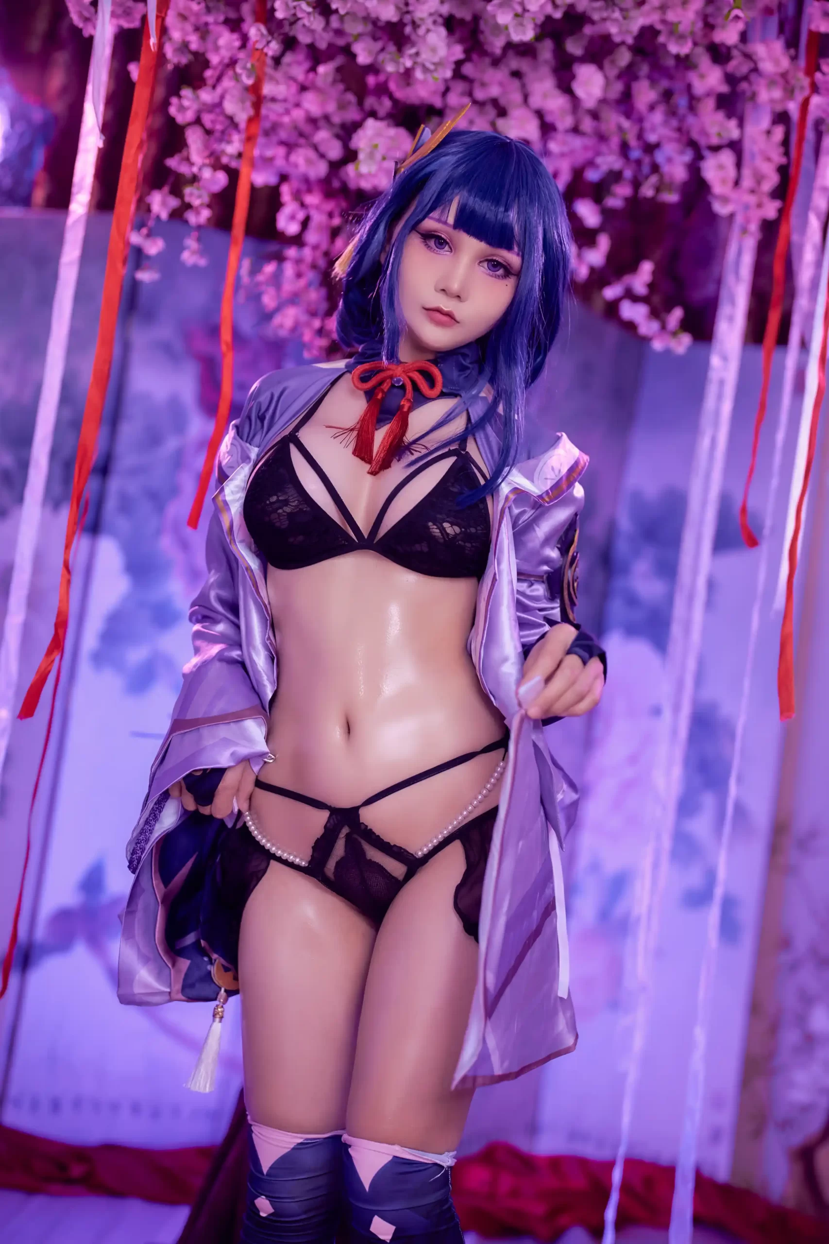 Joyce Joyce Lin2x copslay Raiden Shogun Genshin Impact 8 scaled