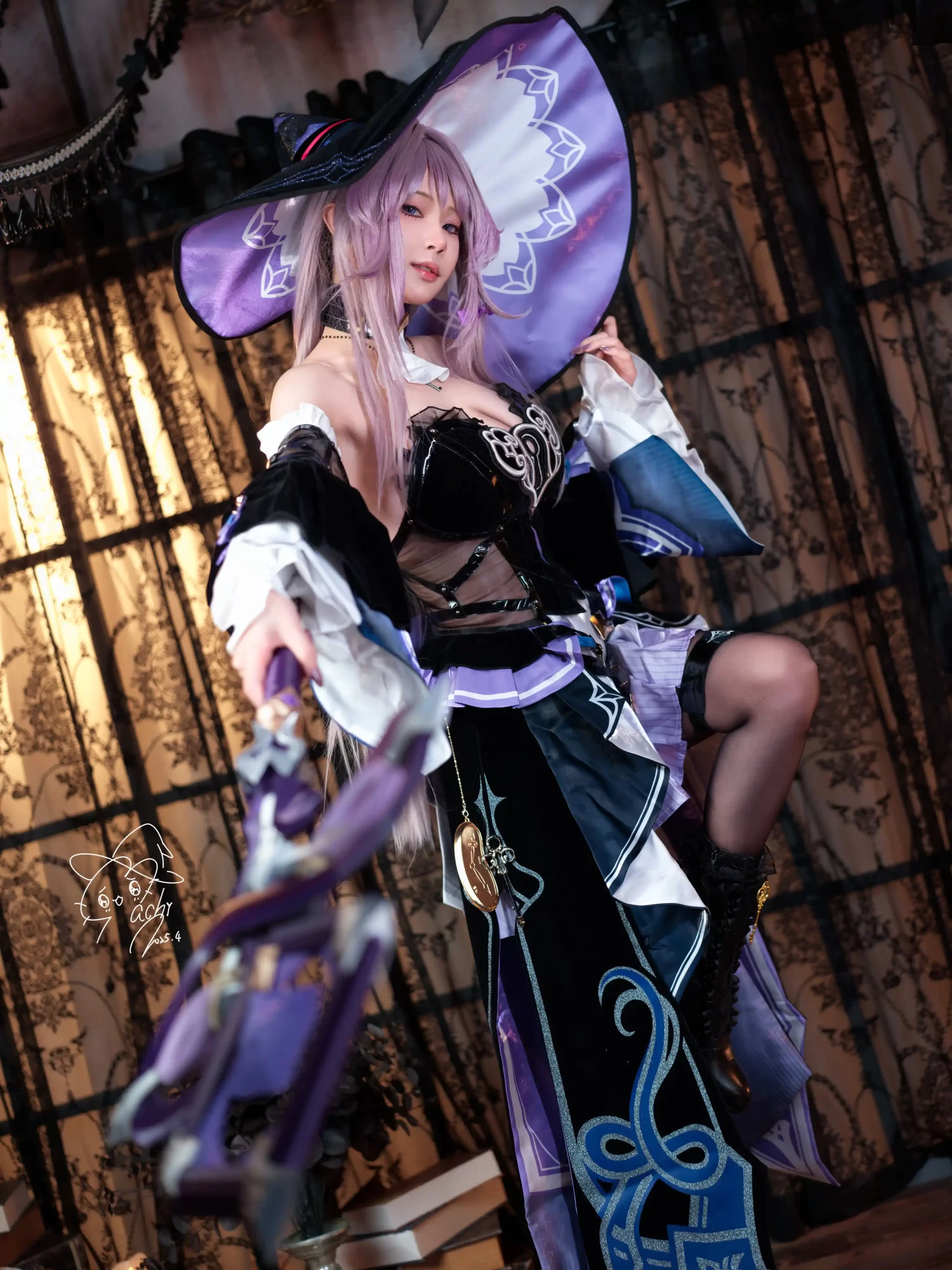 Machi馬吉 cosplay The Herta HonkaiStar Rail 11 1 scaled