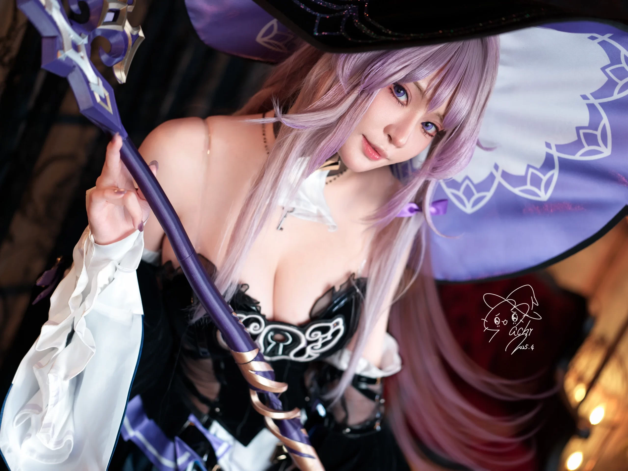 Machi馬吉 cosplay The Herta HonkaiStar Rail 12 scaled