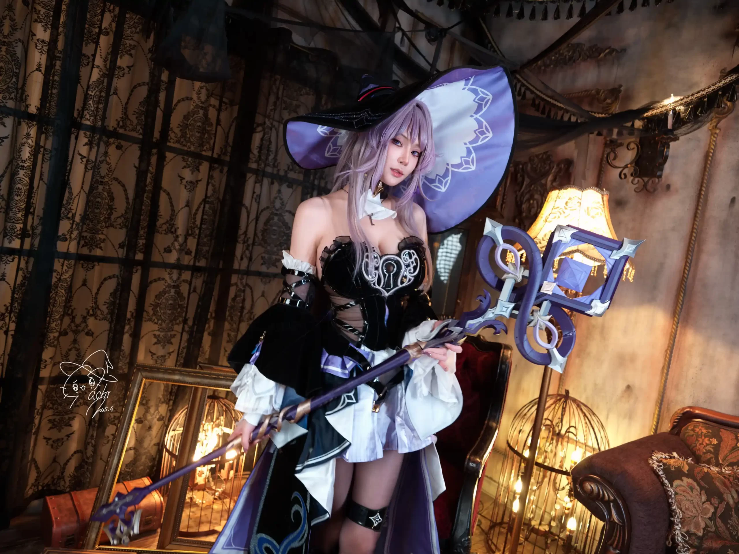 Machi馬吉 cosplay The Herta HonkaiStar Rail 13 1 scaled