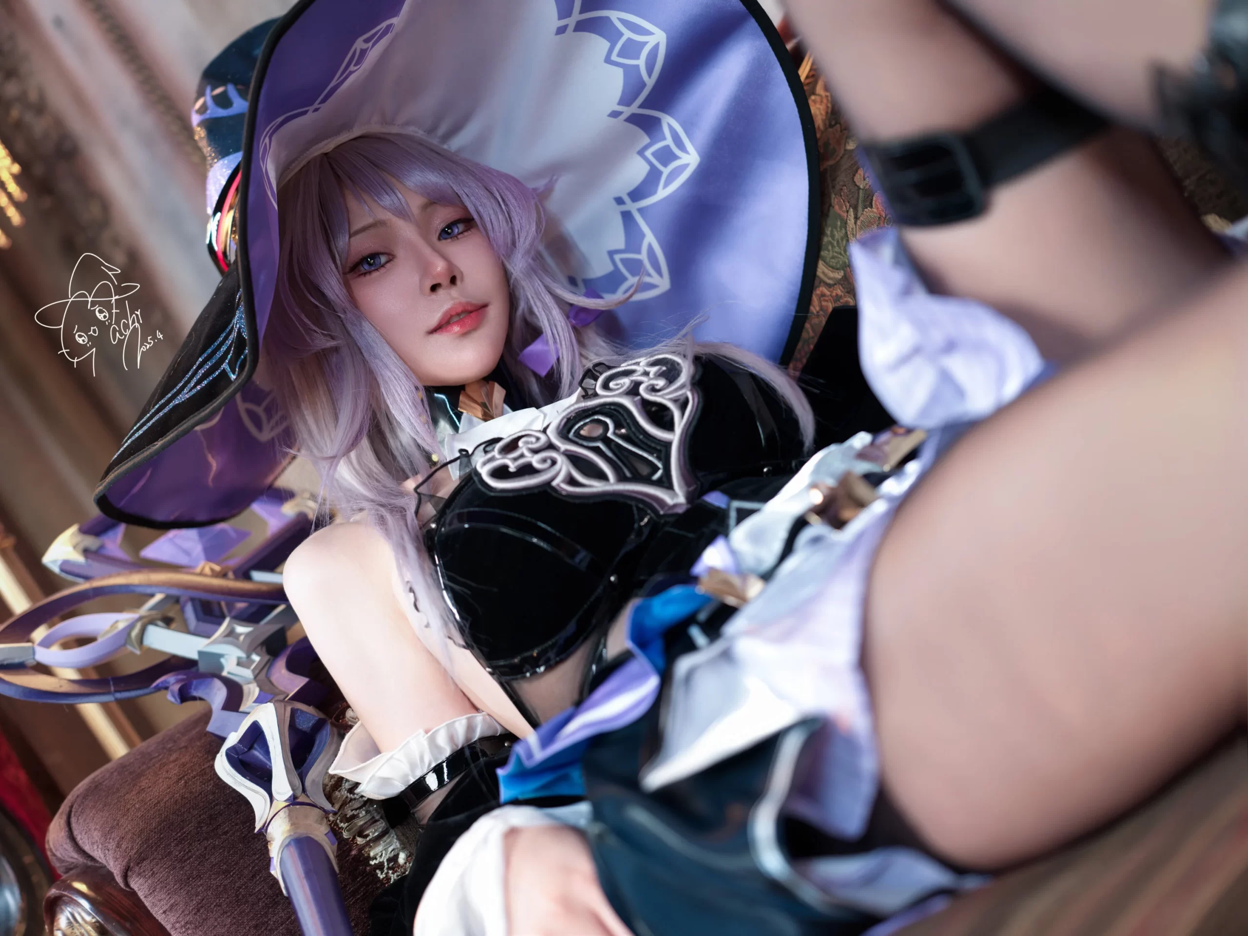 Machi馬吉 cosplay The Herta HonkaiStar Rail 26 scaled