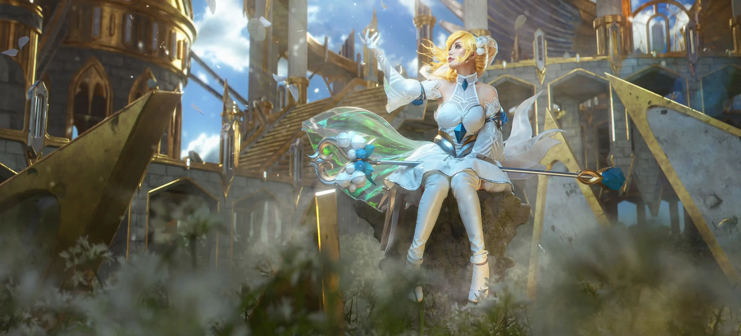 Nekokoyoshi 爆机少女喵小吉 cosplay Lux League of Legends 42 scaled