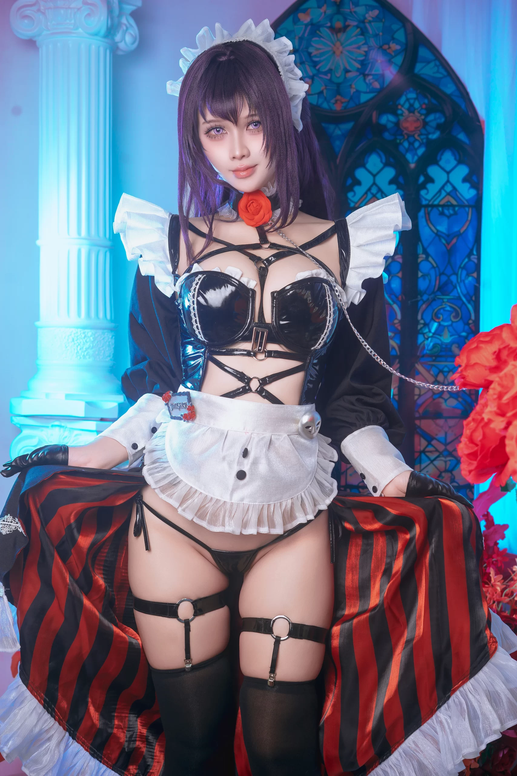 Pyoncos ピオン cosplay Mihara Memorial Cafe NIKKE 11 scaled