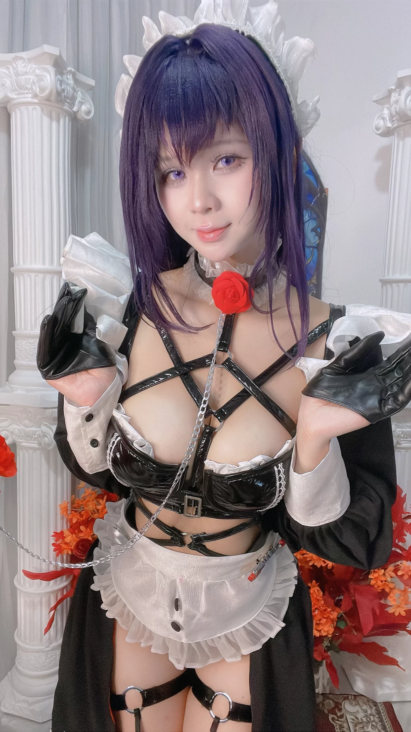 Pyoncos ピオン cosplay Mihara Memorial Cafe NIKKE 47 scaled