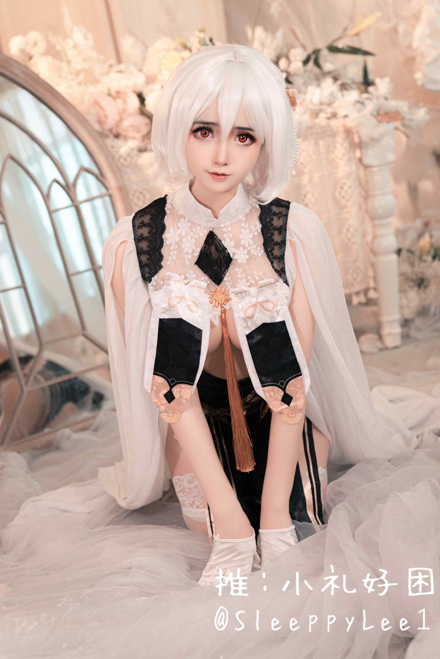 SleeppyLee1 小礼好困 cosplay Sirius Azur Lane 19 scaled