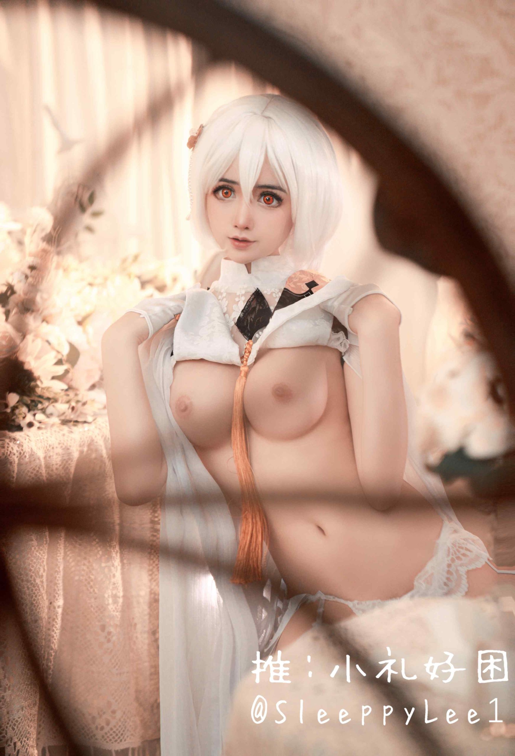 SleeppyLee1 (小礼好困) Sirius Cosplay – Your Royal Navy Maid Just Swore an Oath That’ll Ruin You for Life ♡ | Azur Lane  