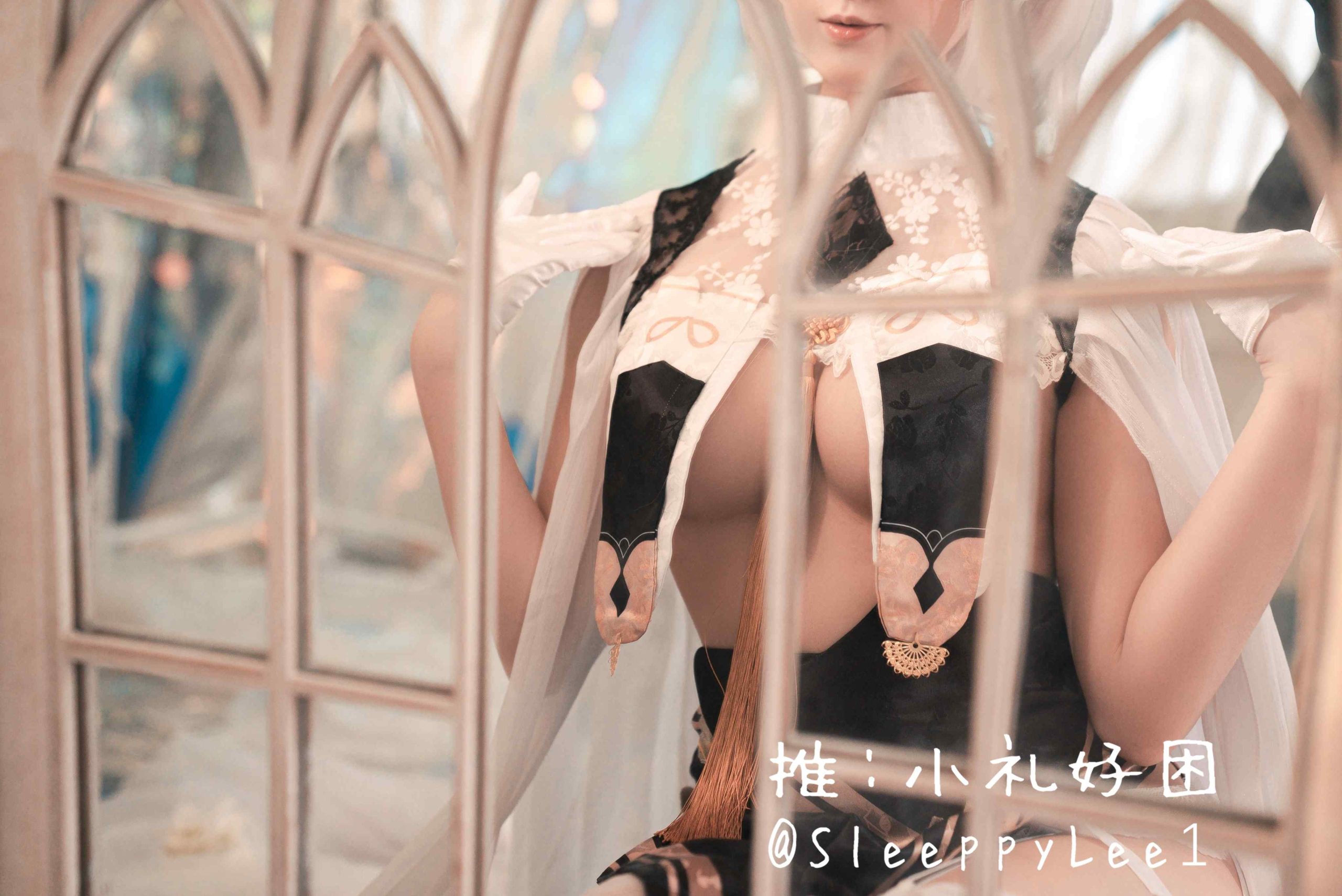 SleeppyLee1 小礼好困 cosplay Sirius Azur Lane 39 scaled
