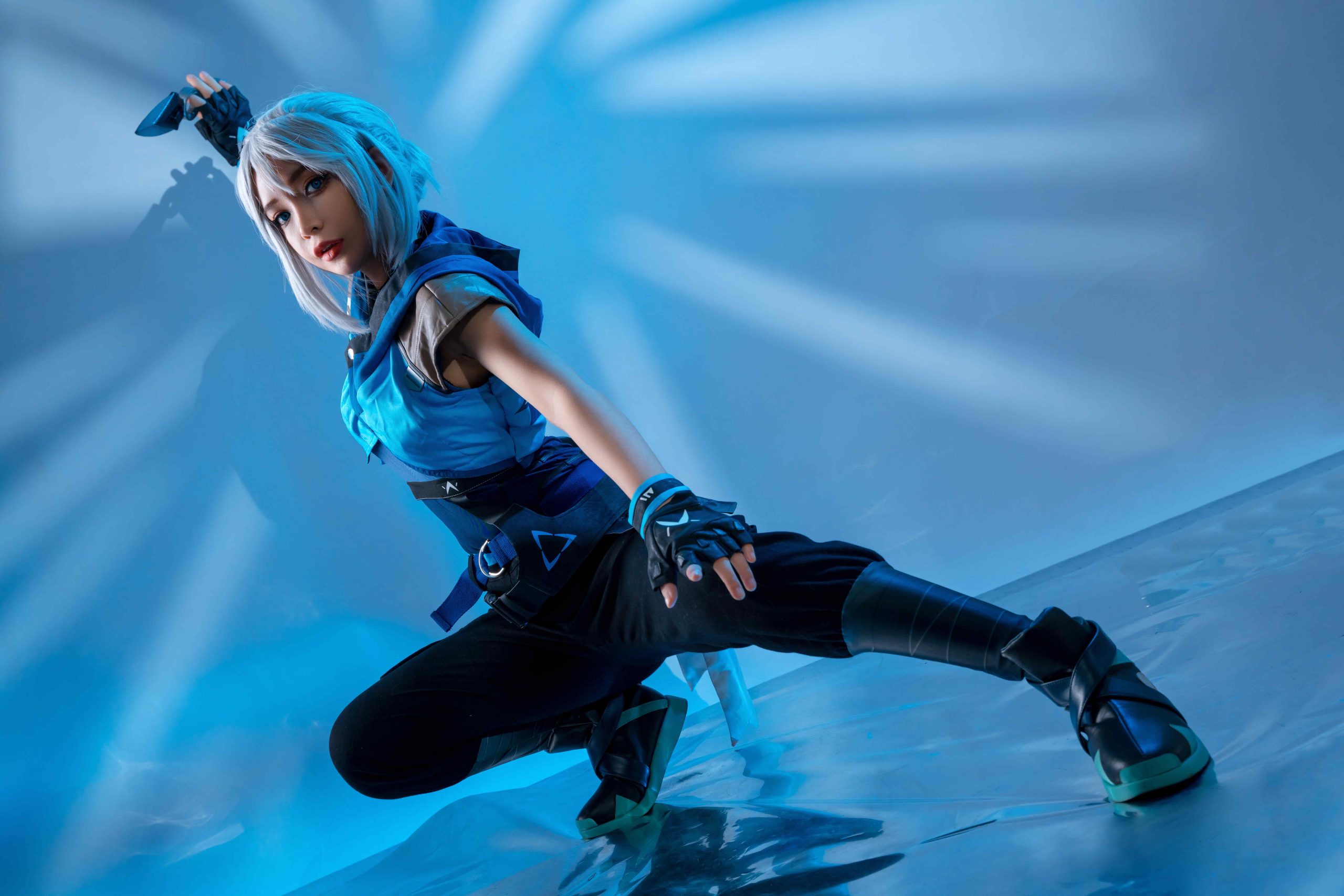 Umeko J cosplay Jett Valorant 68 scaled