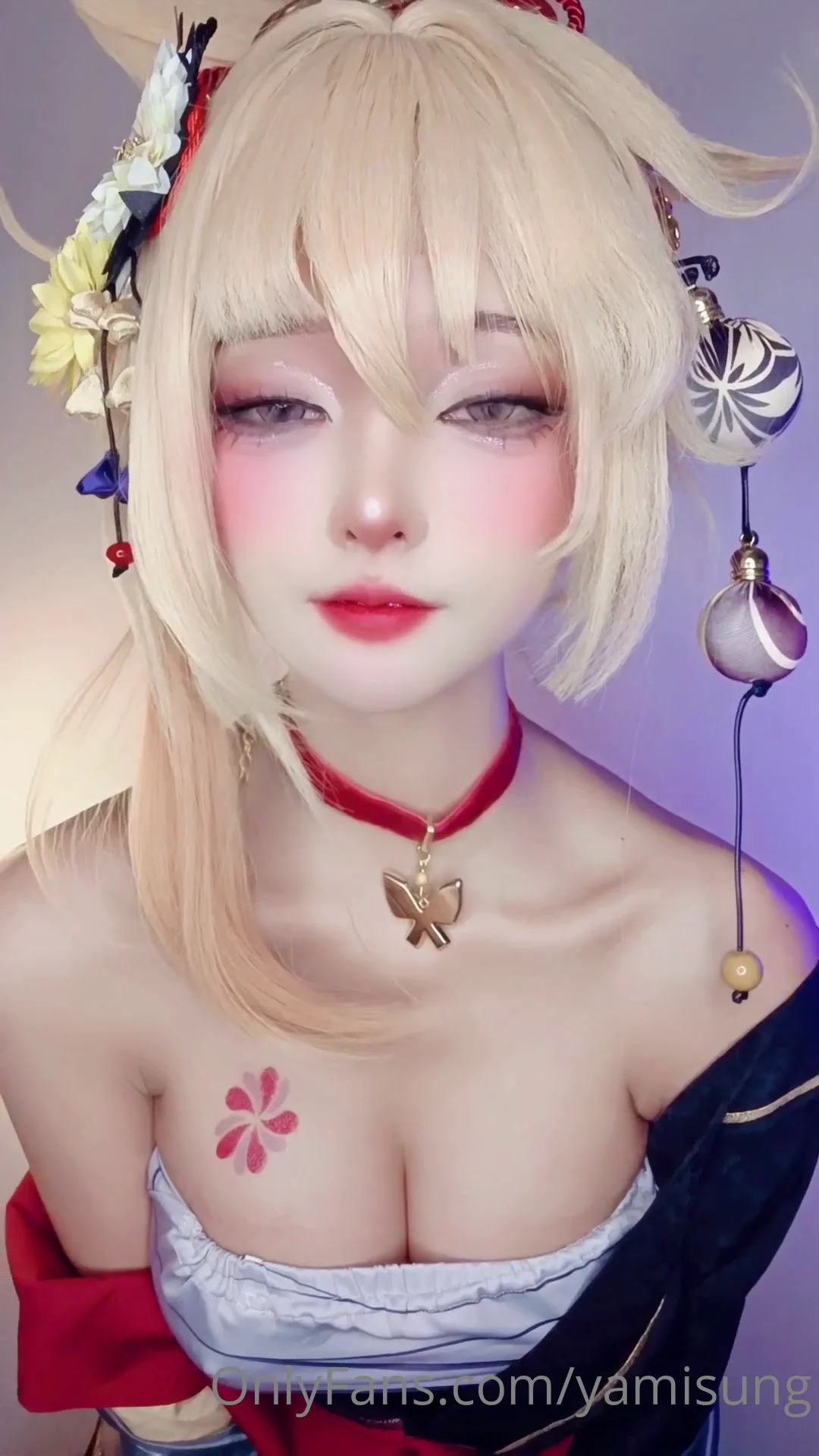 Yamisung cosplay Yoimiya Genshin Impact 3