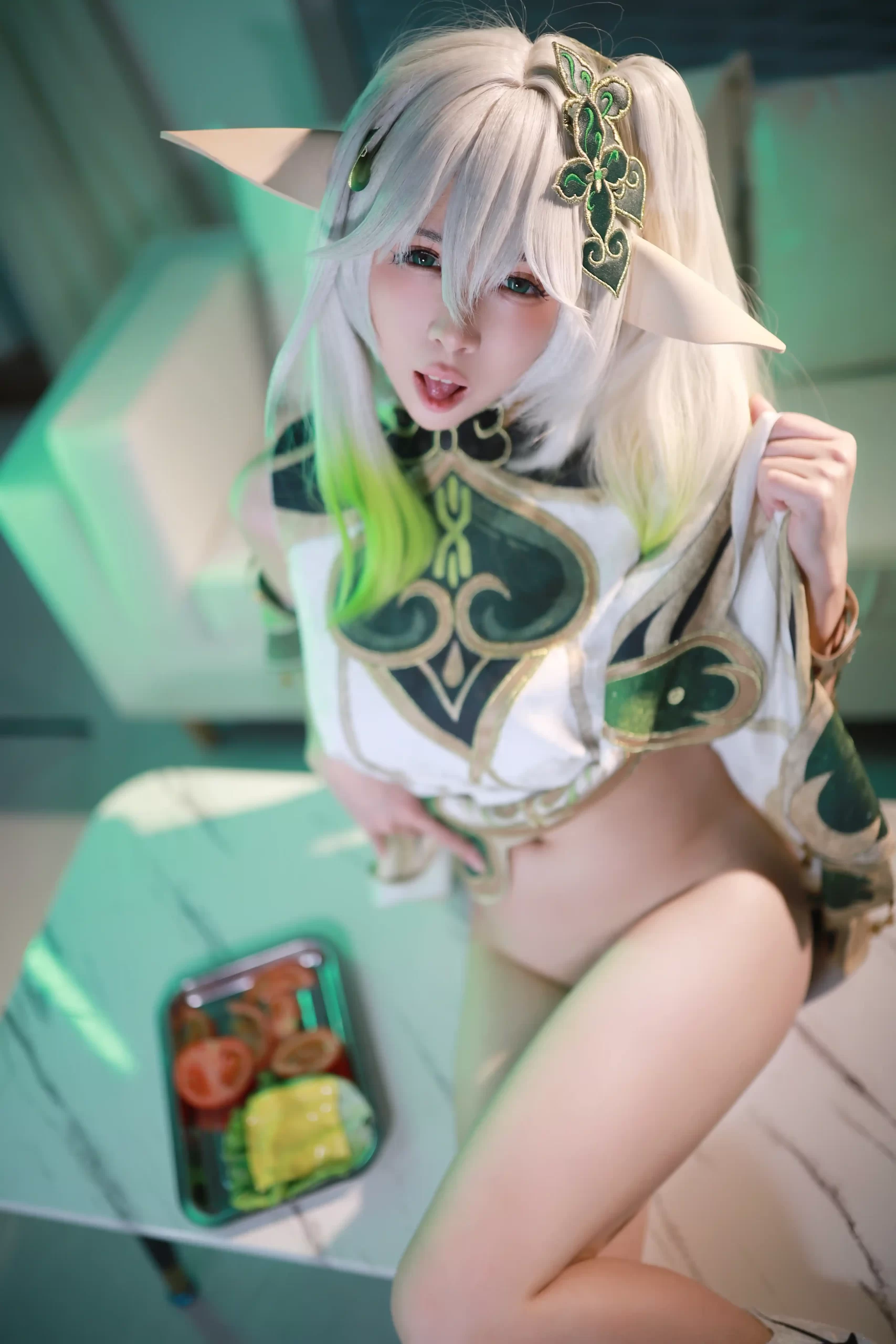 上杉绘梨落 Uesugi hui Nashi Ochi cosplay Nahida Genshin Impact 32 scaled