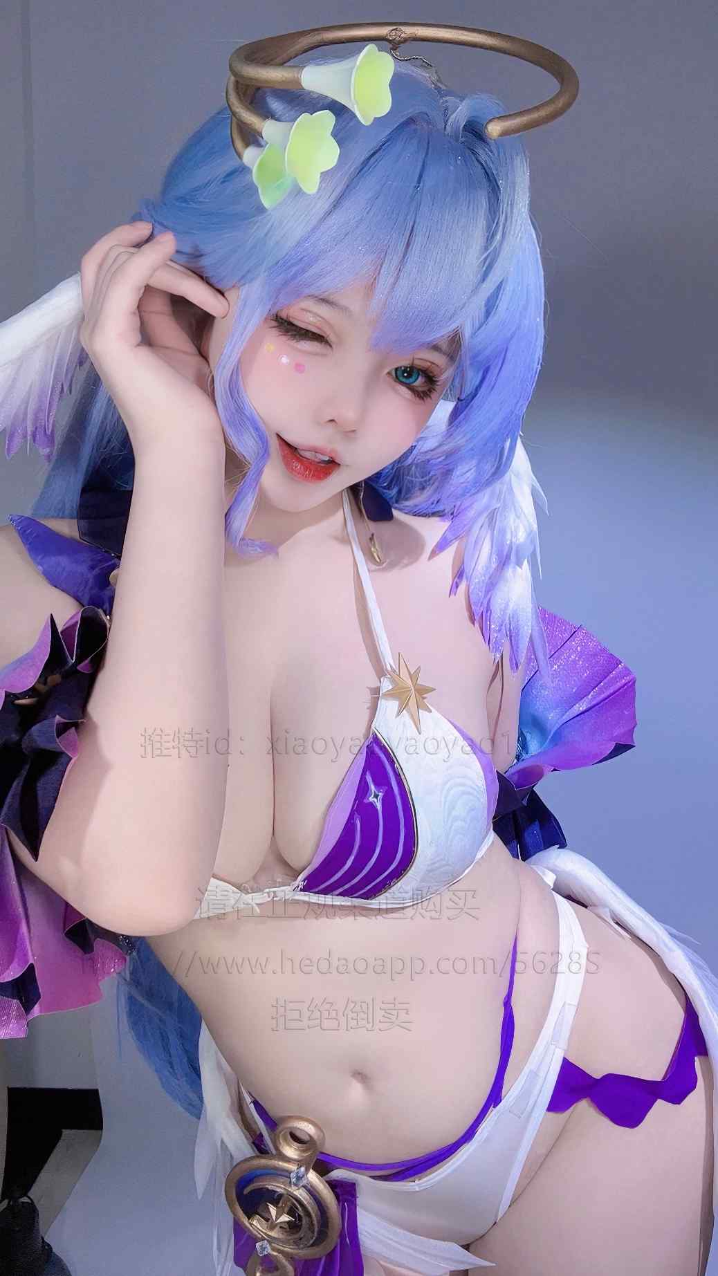 小瑶幺幺 xiaoyaoyaoyao12 cosplay Robin HonkaiStar Rail 37