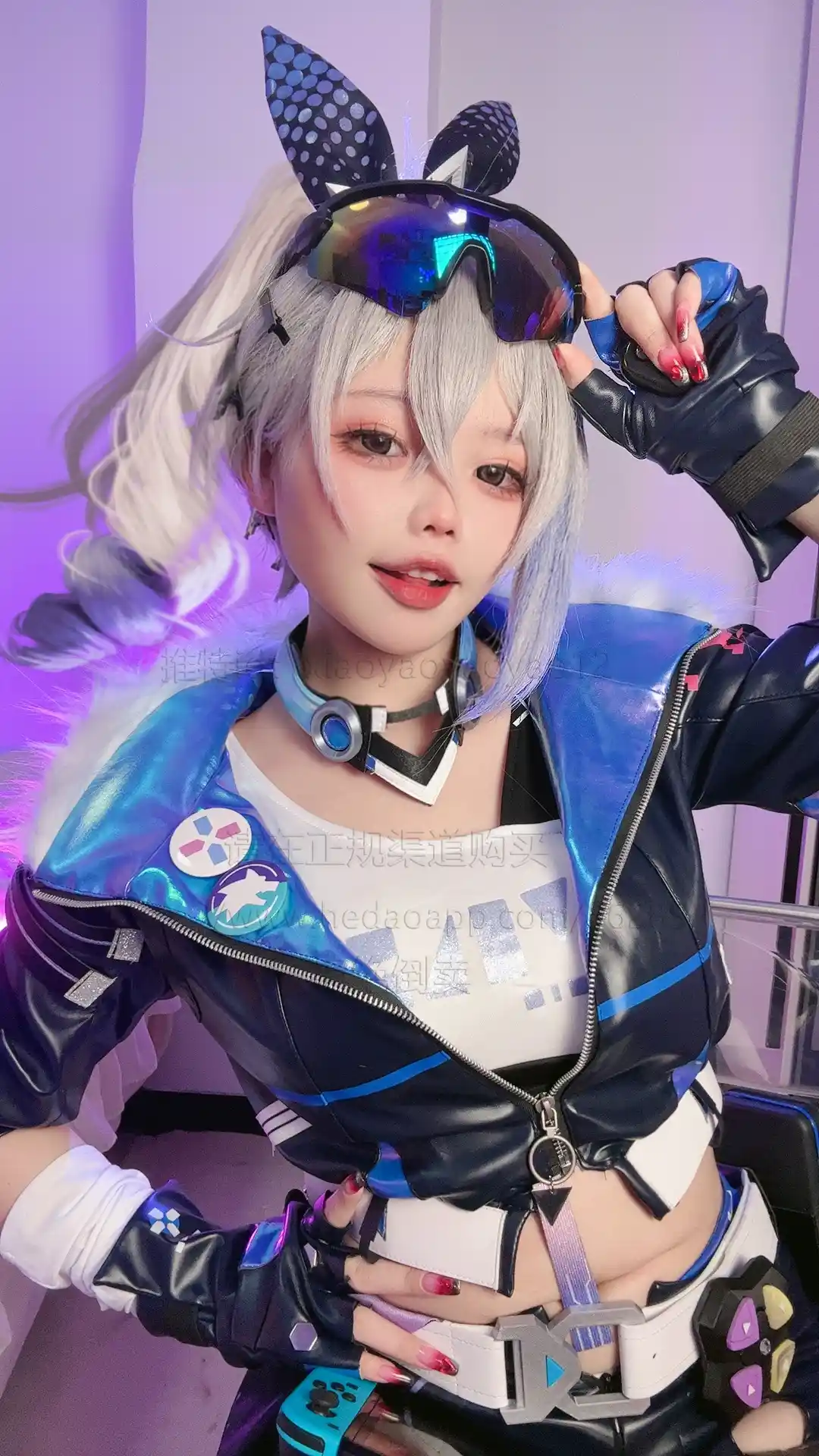 小瑶幺幺 xiaoyaoyaoyao12 cosplay Silver Wolf – HonkaiStar Rail 11