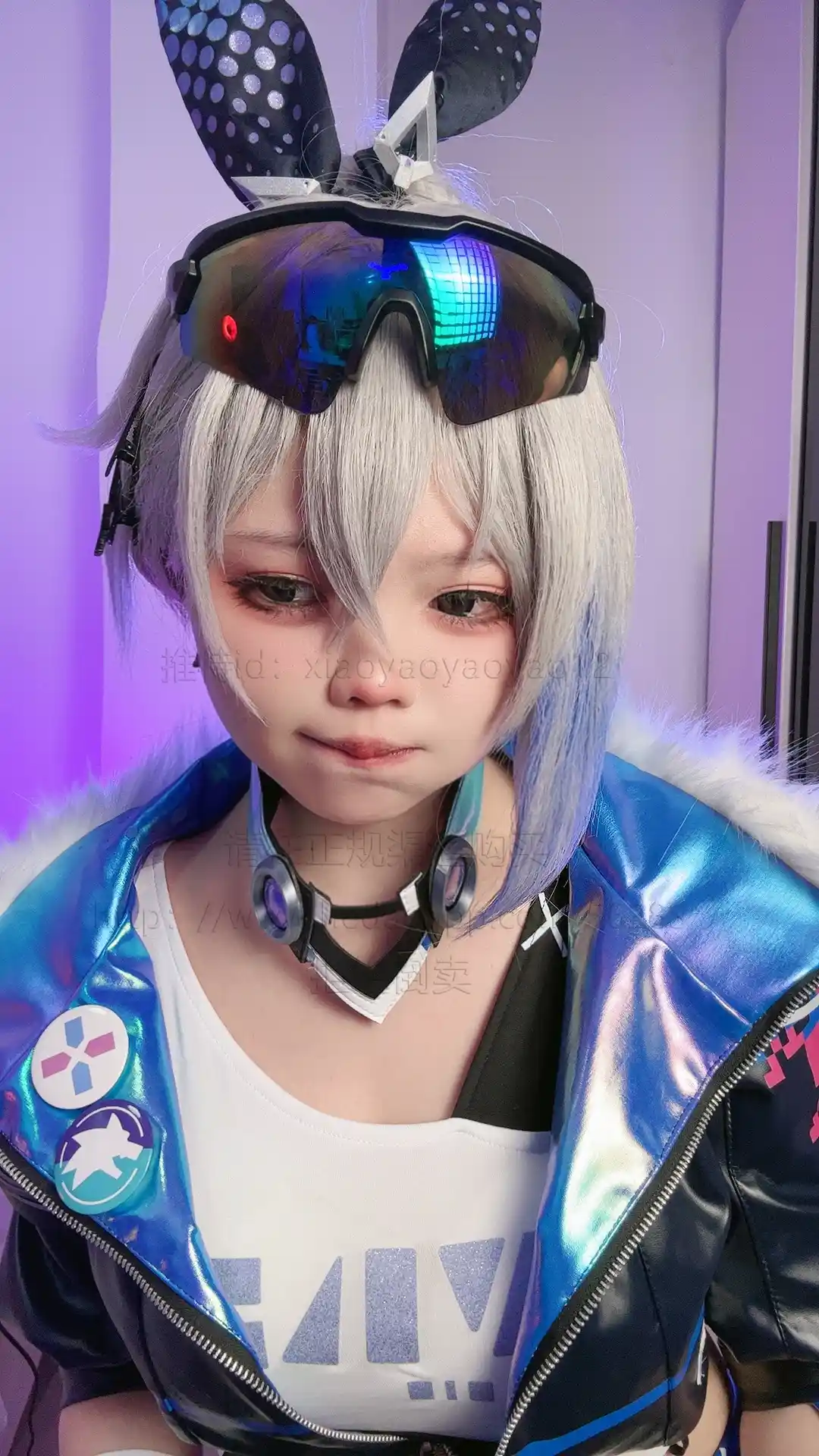 小瑶幺幺 xiaoyaoyaoyao12 cosplay Silver Wolf – HonkaiStar Rail 7