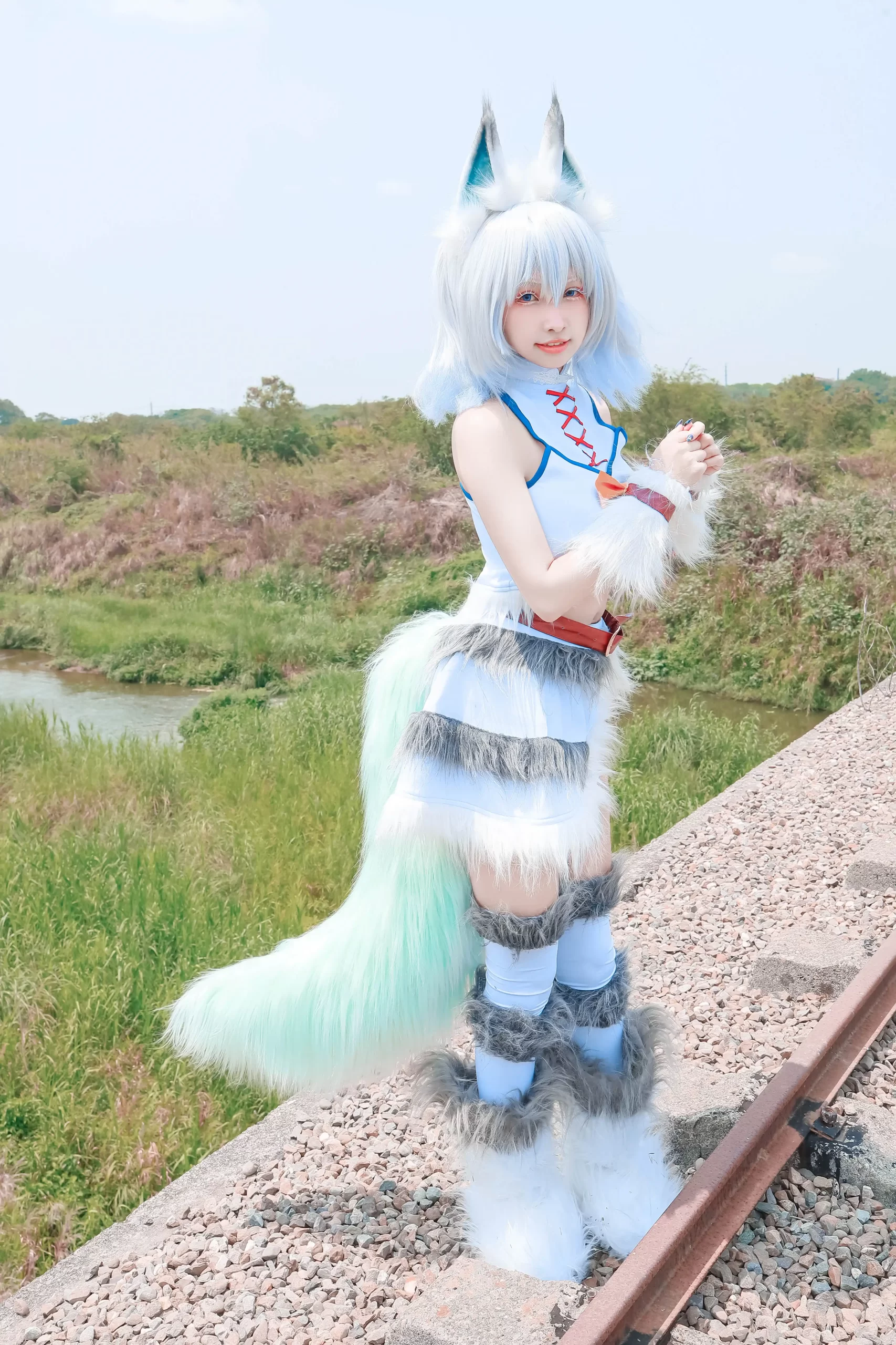 慕慕Momo cosplay Setsuna Redo of Healer 1 scaled