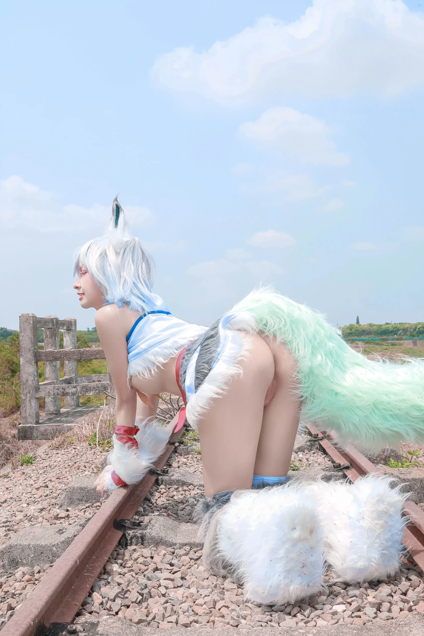 慕慕Momo cosplay Setsuna Redo of Healer 17 scaled