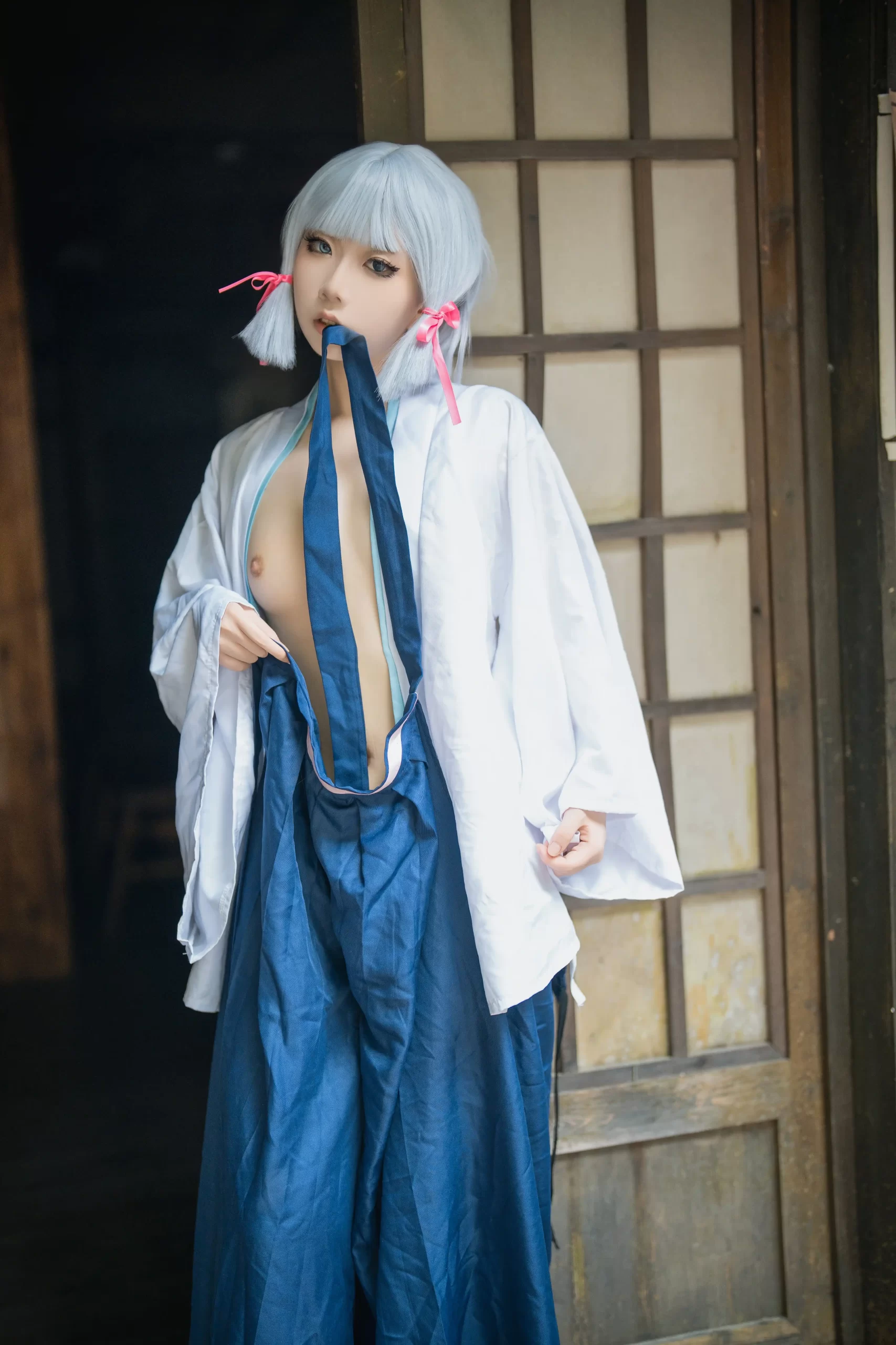 摄影师翎梵 Sheying Shi Ling Fan cosplay Ayaka Kamisato Kendo Genshin Impact 11 scaled