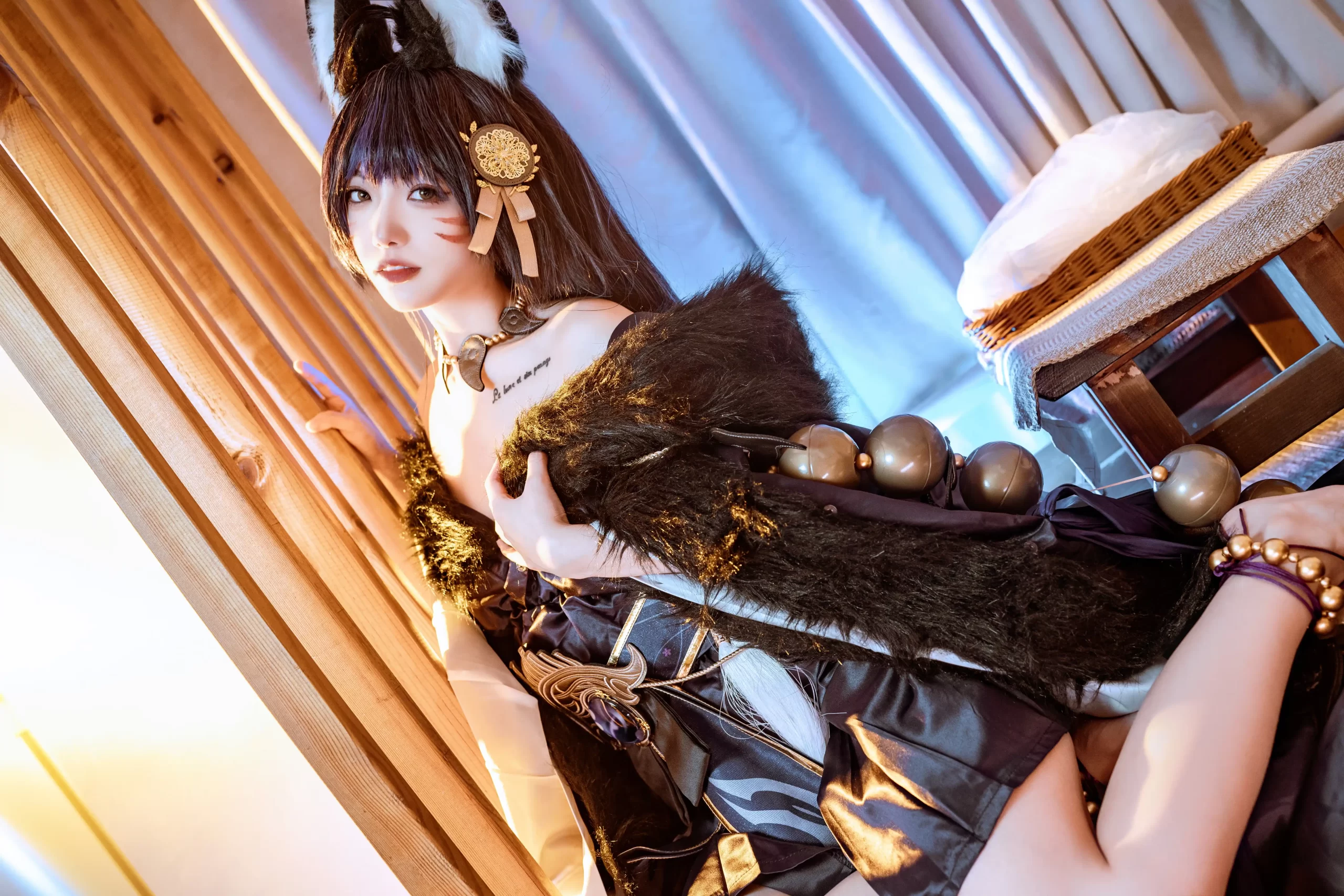 桃良阿宅 taoliangazhai cosplay Musashi Azur Lane 3 scaled
