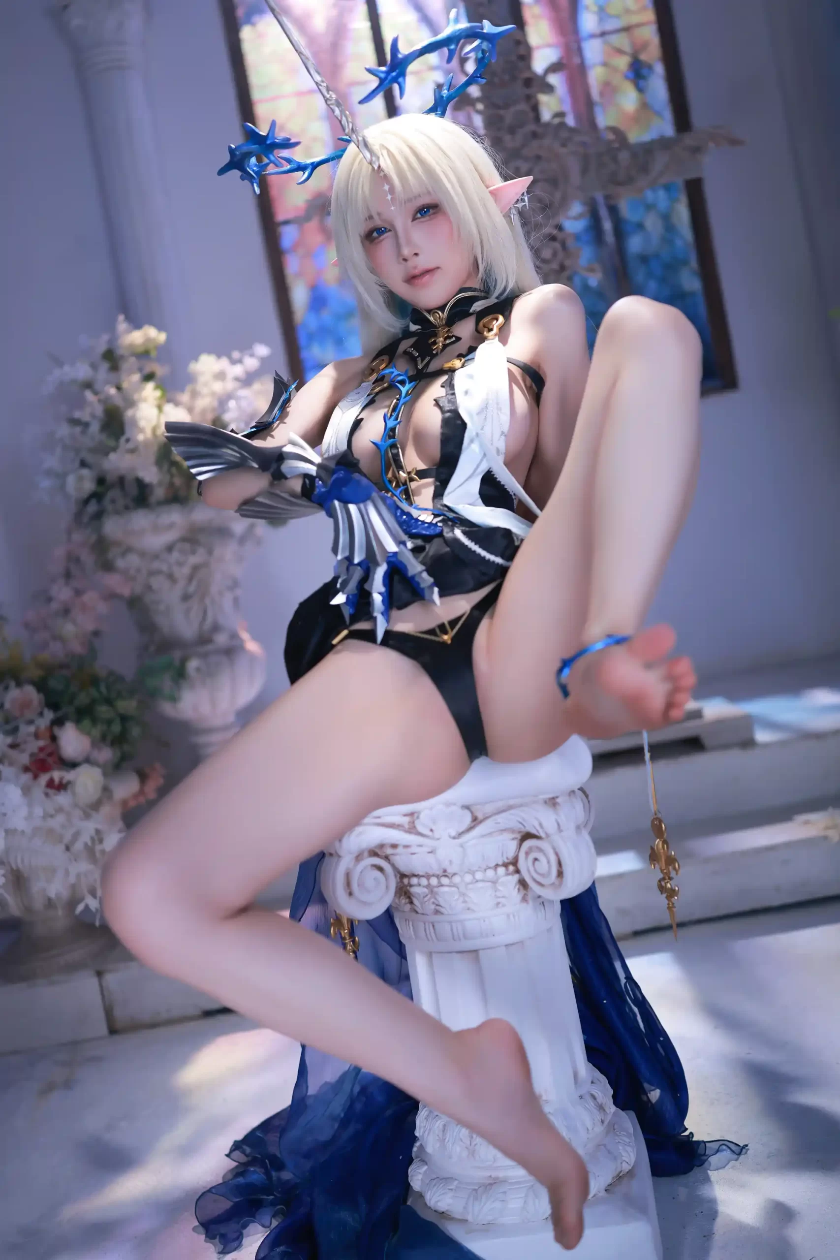 水淼Aqua cosplay Fleurdelys Wuthering Waves 30 scaled